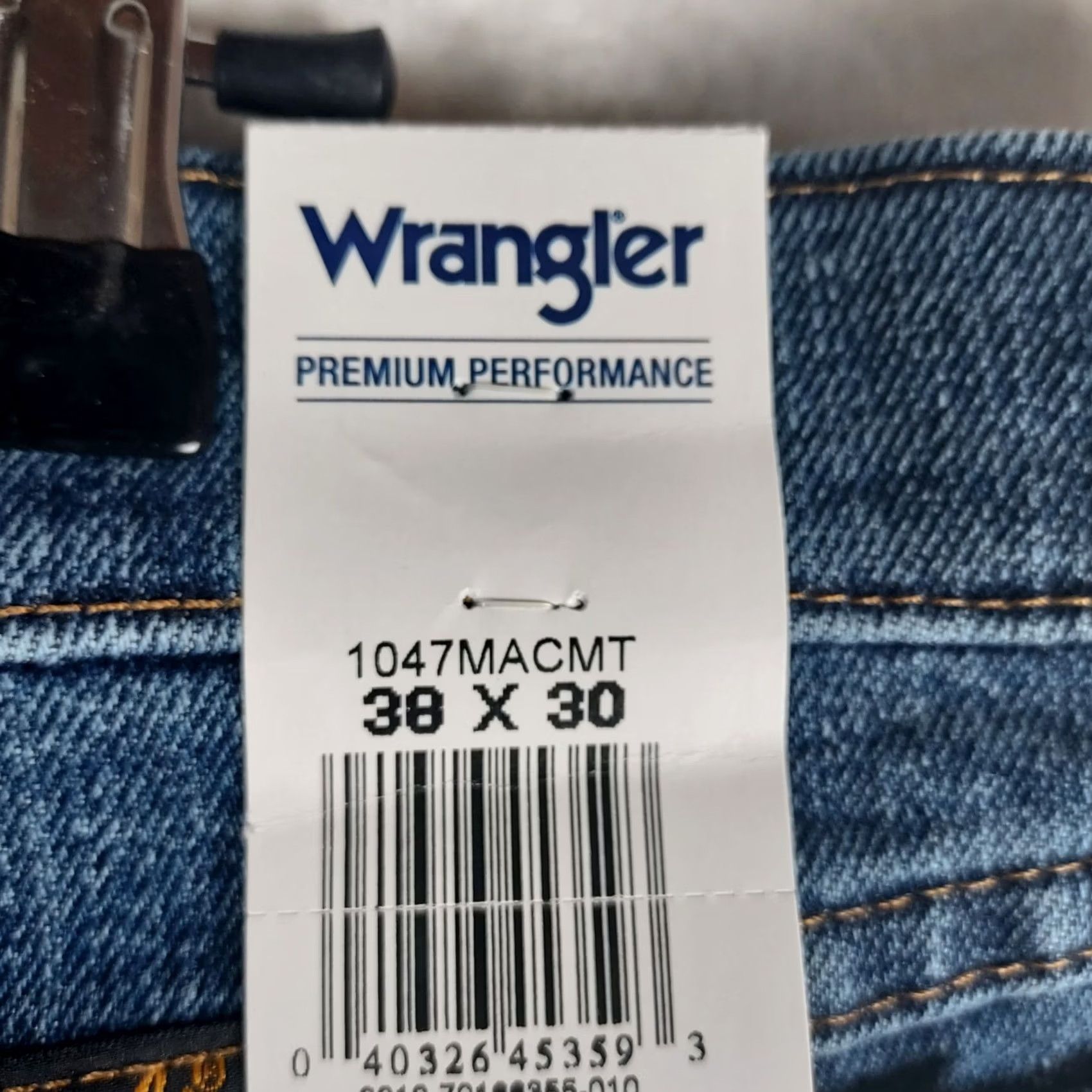Wrangler Wrangler 47 Regular Fit Jeans Mens 38x30 Advanced Comfort Stretch Denim Size US 38 / EU 54 - 5 Thumbnail