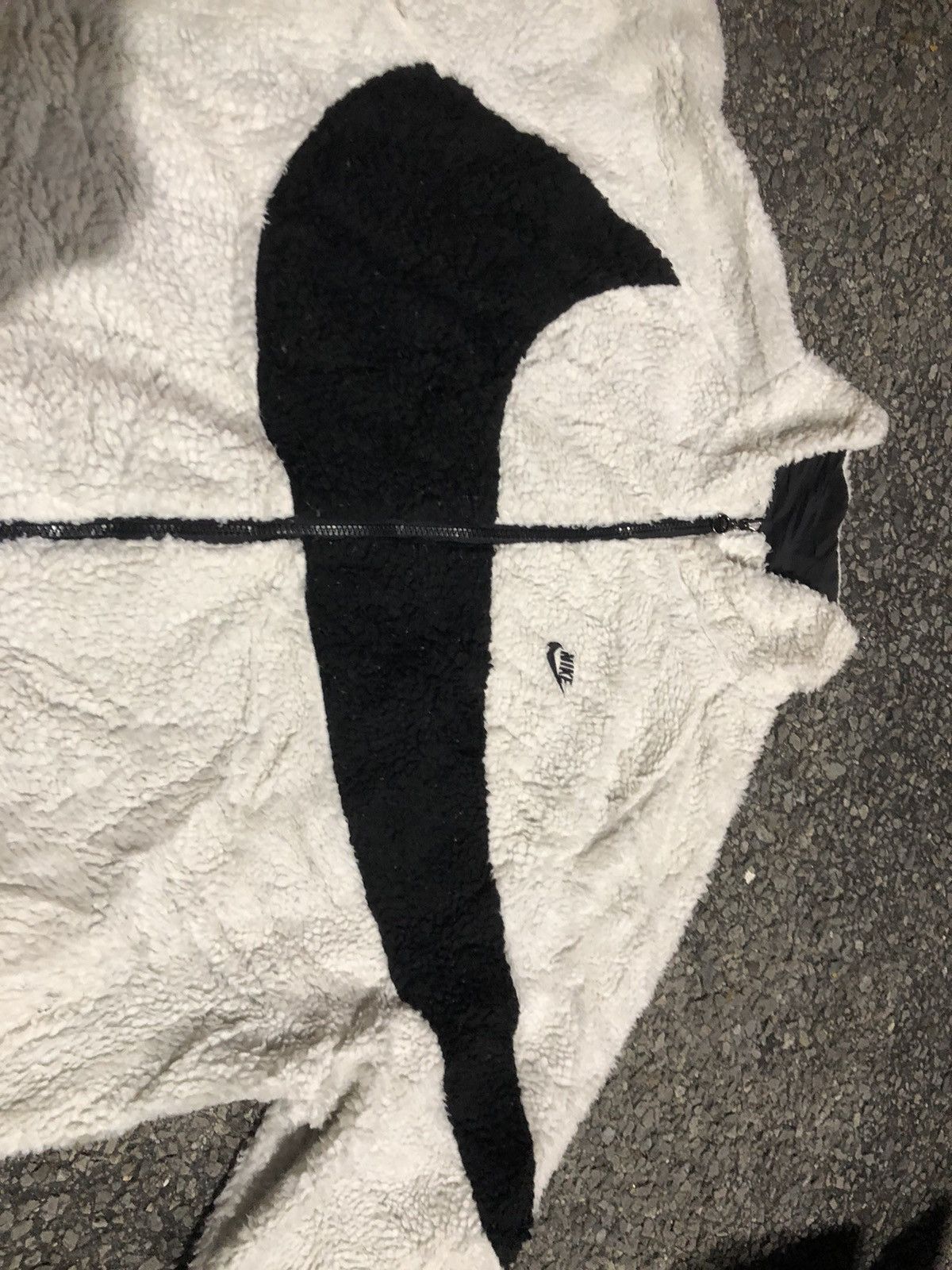 Nike × Vintage Nike big swoosh reversible Size US XL / EU 56 / 4 - 2 Thumbnail