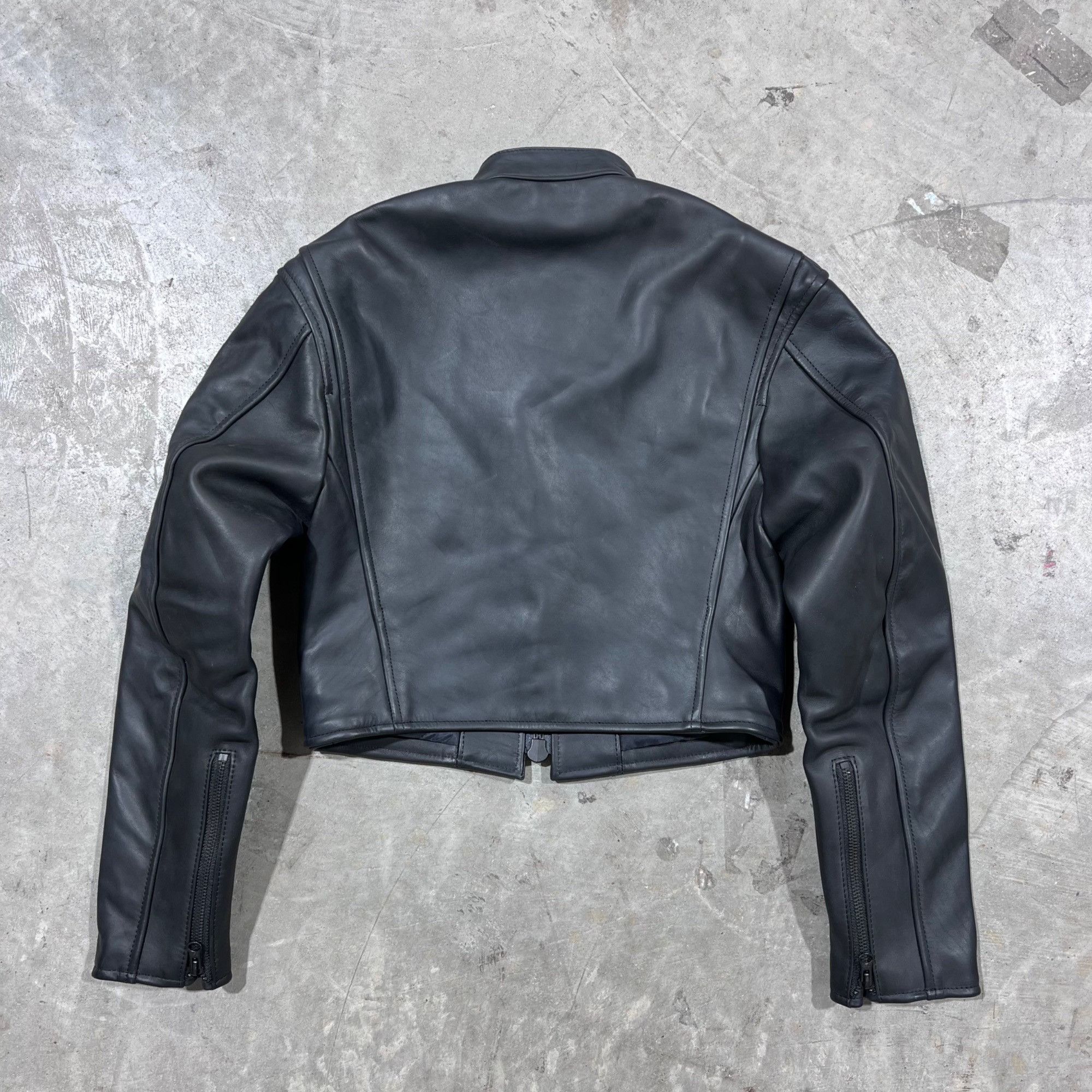 Harley Davidson $895 NWT HARLEY DAVIDSON WOMEN'S CAFE LEATHER JACKET SZ S Size S / US 4 / IT 40 - 8 Thumbnail
