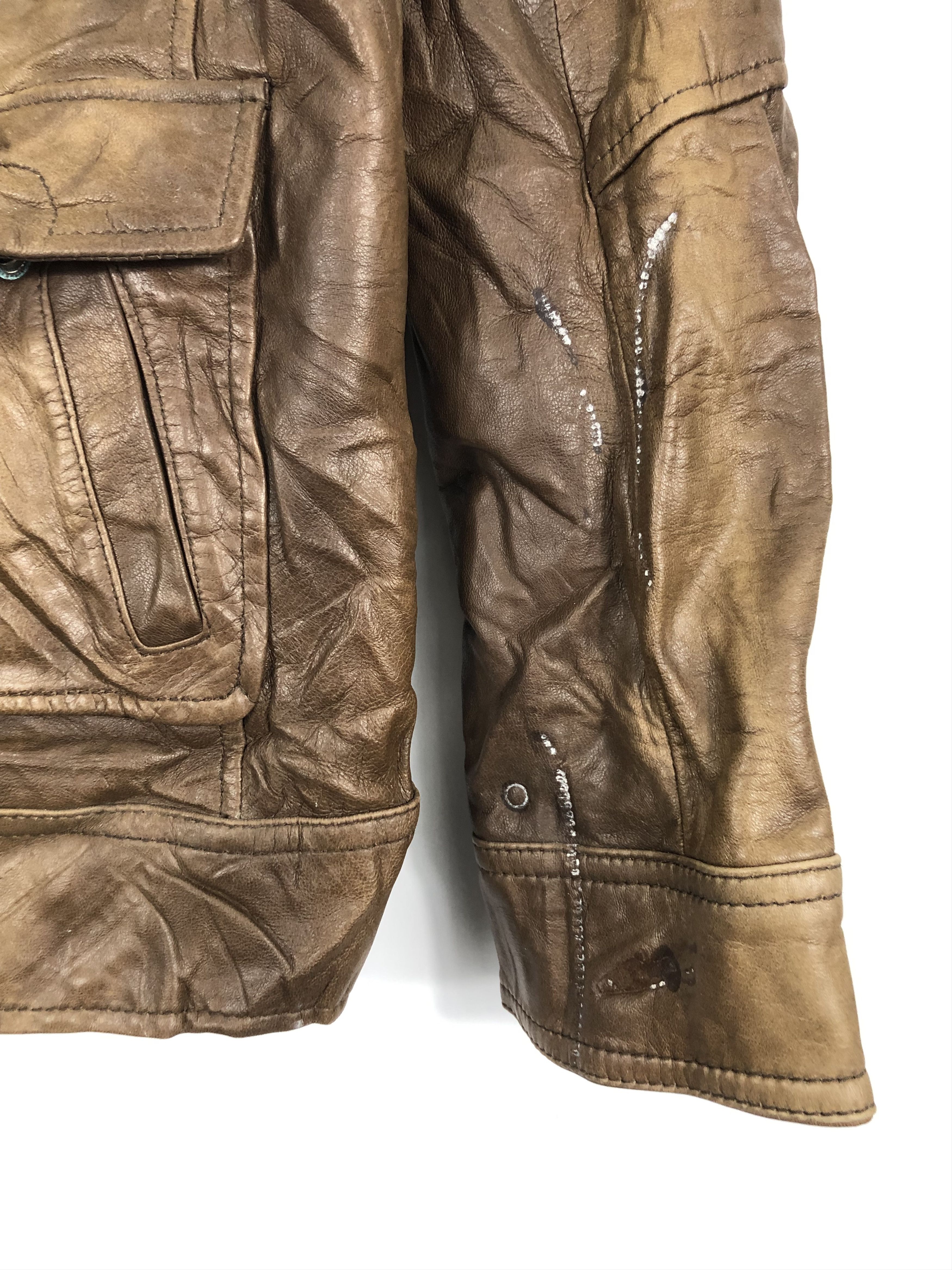 Japanese Brand Vintage Japanese Brand Leather Jacket J0654 Size US M / EU 48-50 / 2 - 8 Thumbnail