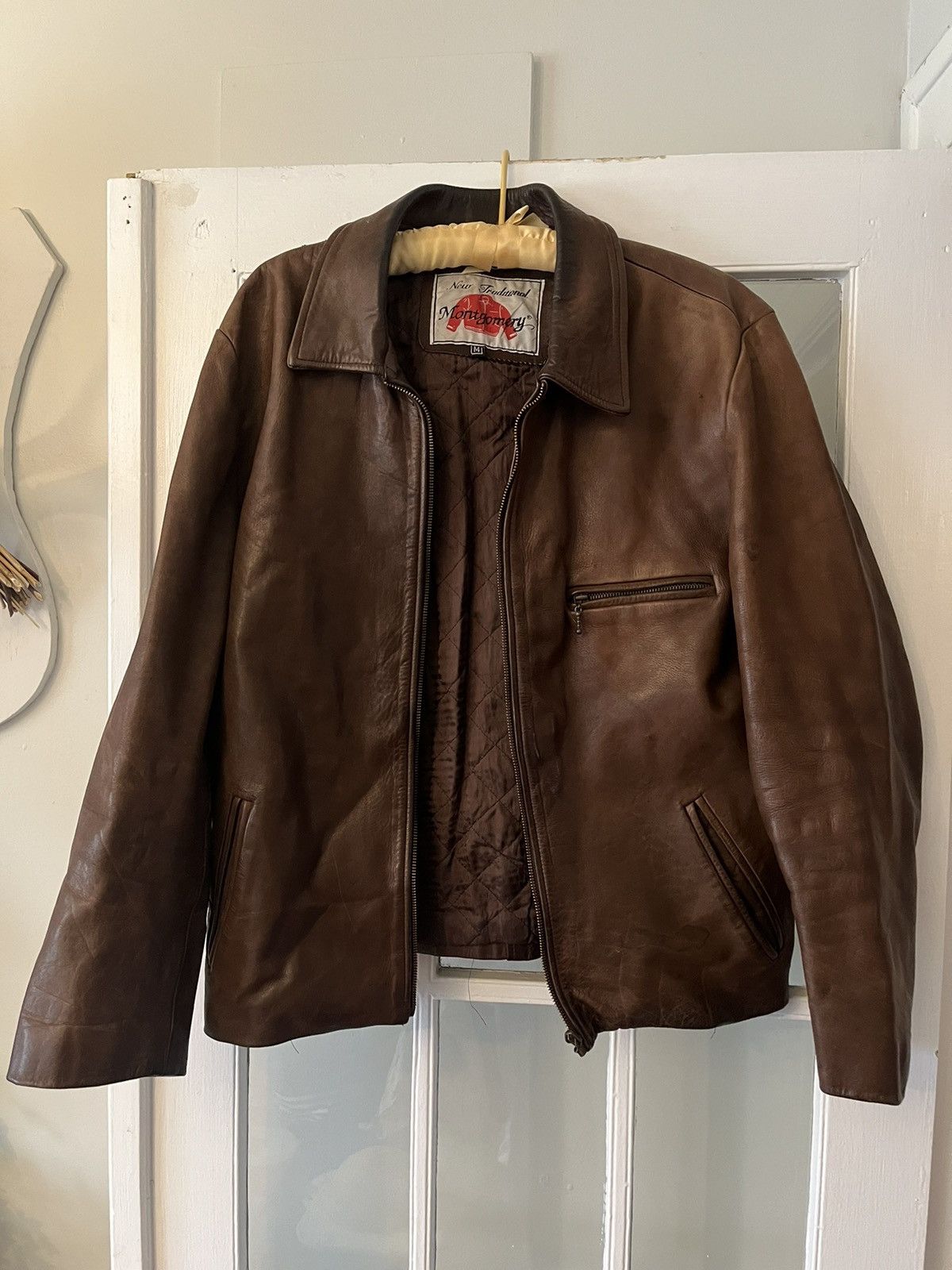 Original Montgomery Leather Jacket | Grailed