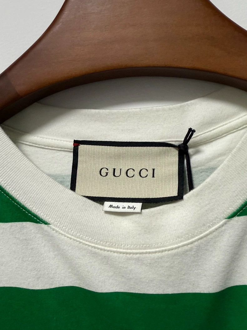 Gucci Gucci Piggy striped short-sleeved T-shirt 2503-Nextarrow Size US M / EU 48-50 / 2 - 3 Thumbnail
