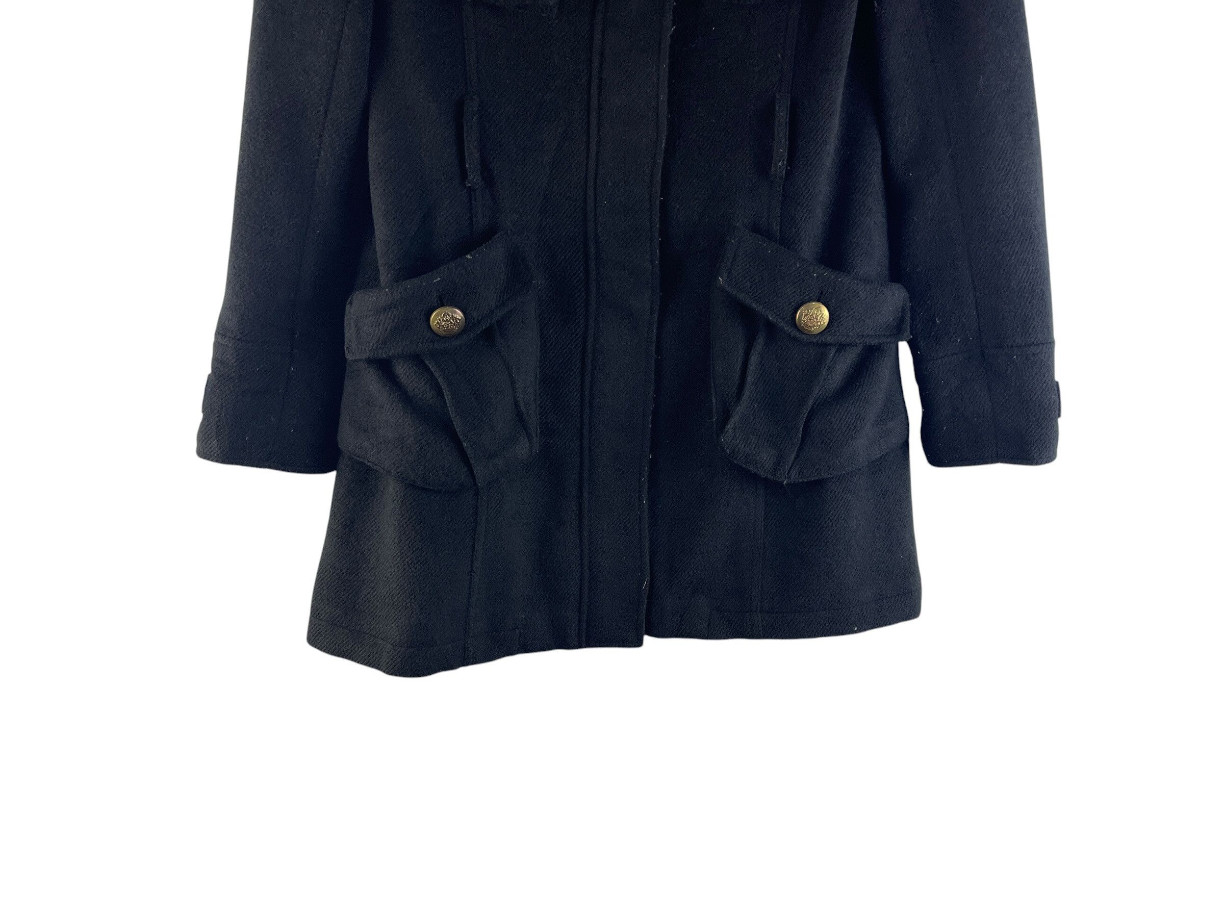 Japanese Brand Liz Lisa Doll Black Wool Coat Military Style Japanese Jacket Size US XS / EU 42 / 0 - 10 Thumbnail