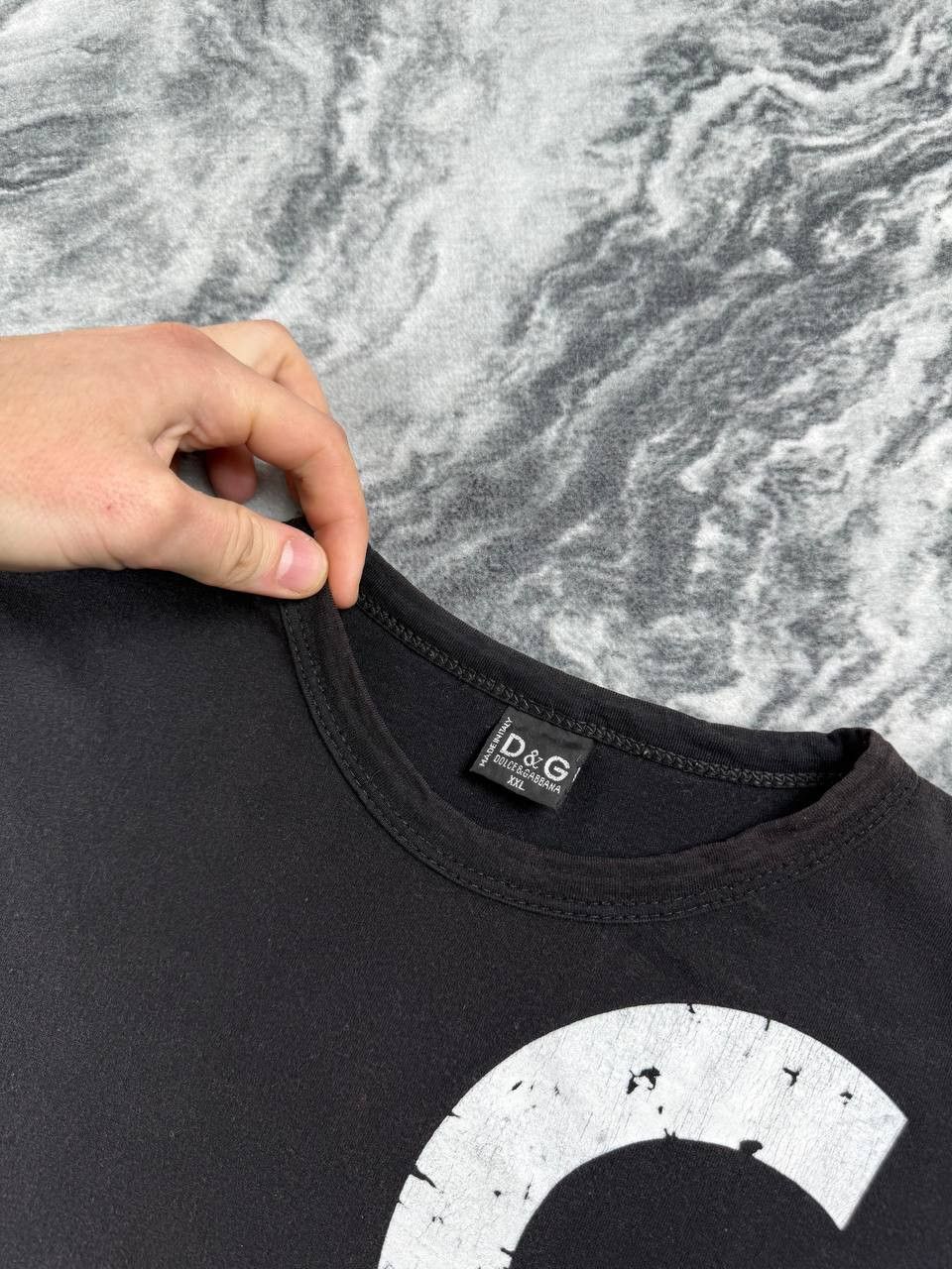 Dolce & Gabbana Vintage Dolce & Gabbana Big Logo 90s Men Size 2XL Black Size US XXL / EU 58 / 5 - 5 Thumbnail