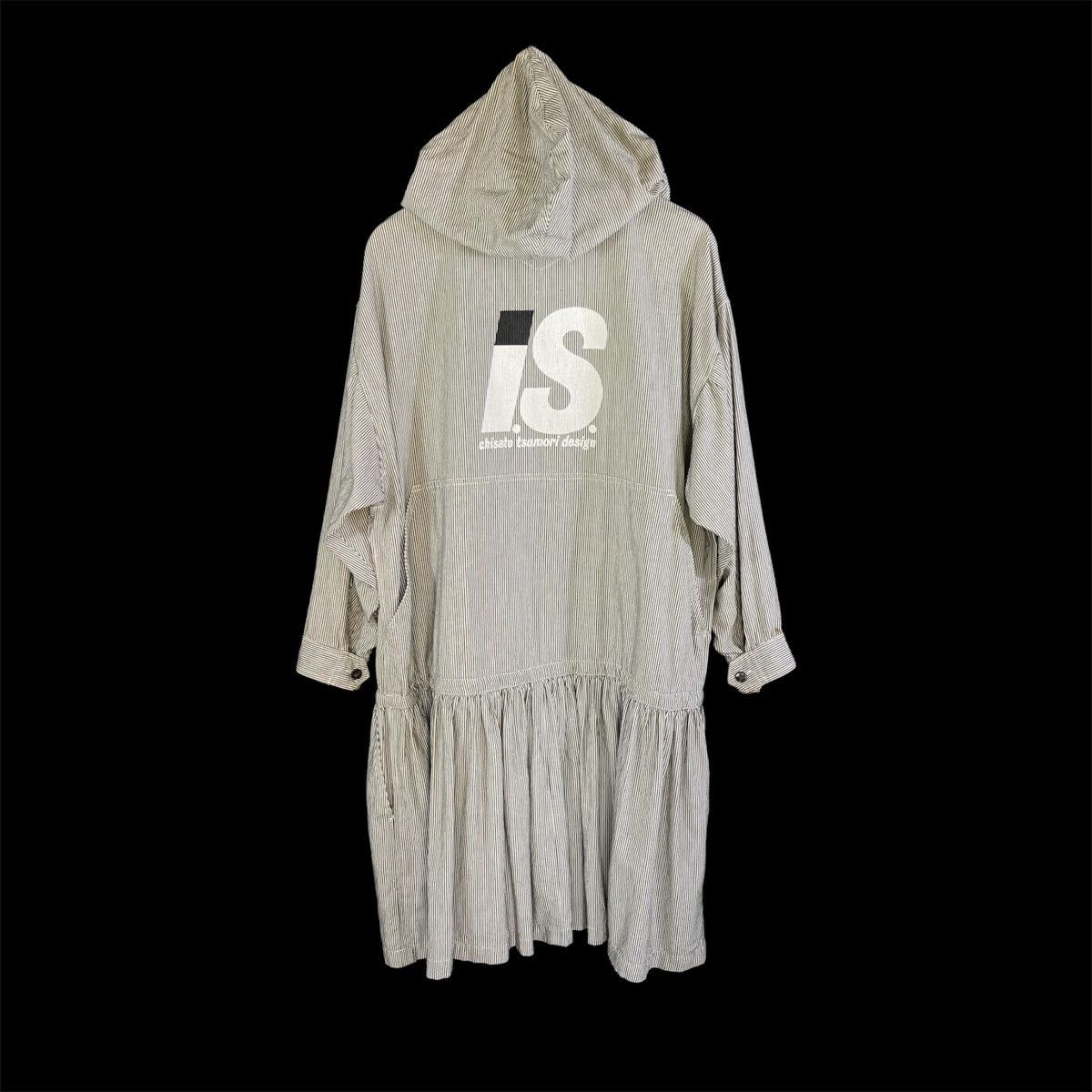 Issey Miyake Rare! Vintage Archive Issey Miyake Hickory Hoodie Dress Size XL / US 12-14 / IT 48-50 - 4 Thumbnail