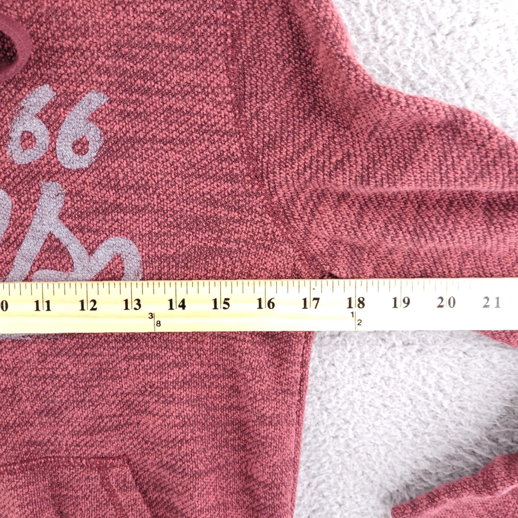 Vans VANS Hoodie Womens XS Knit Red 66 Pullover Sweatshirt Size XS / US 0-2 / IT 36-38 - 7 Thumbnail