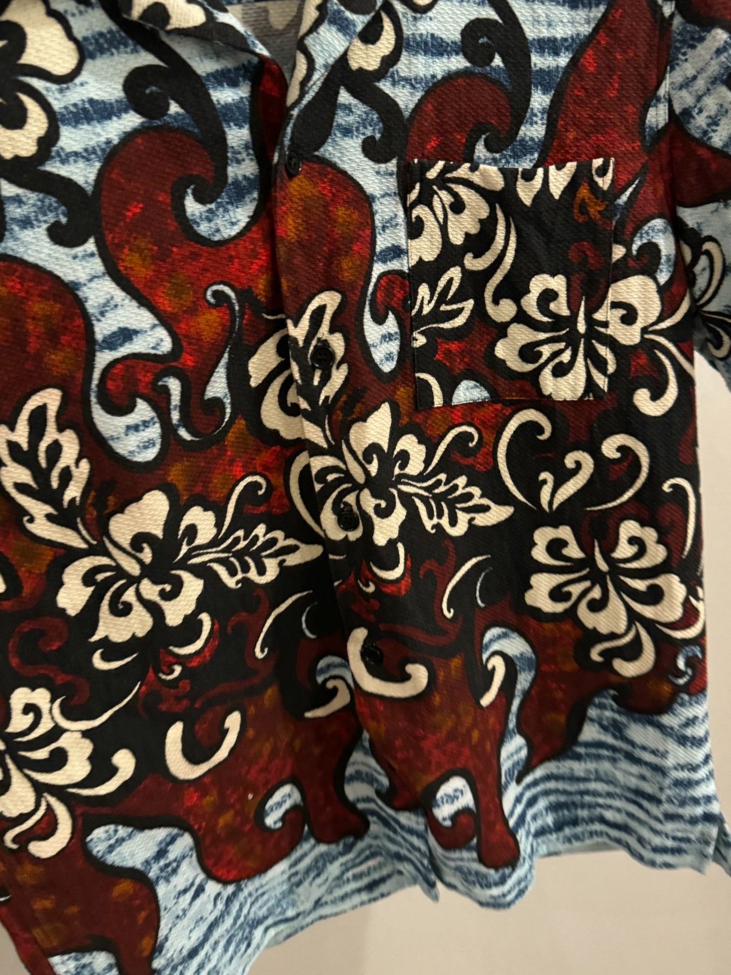 Dries Van Noten Dries van noten Floral Shirt 2501-Nextarrow Size US M / EU 48-50 / 2 - 2 Thumbnail