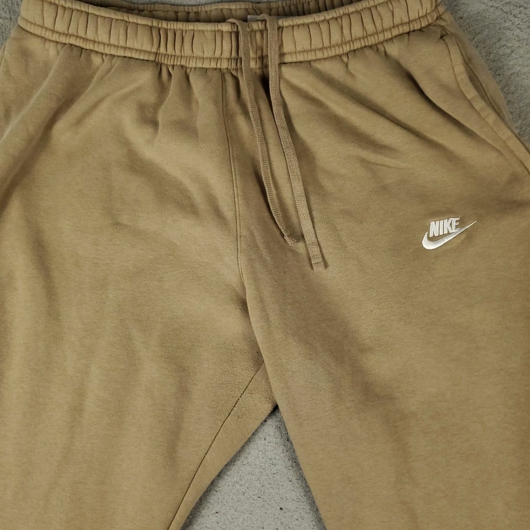 Nike Nike Pants Mens XL Beige Swoosh Track Joggers Sweatpants Regular Fit with Pockets Toys Note: Dri Fit Model—N/A Size US 36 / EU 52 - 3 Thumbnail