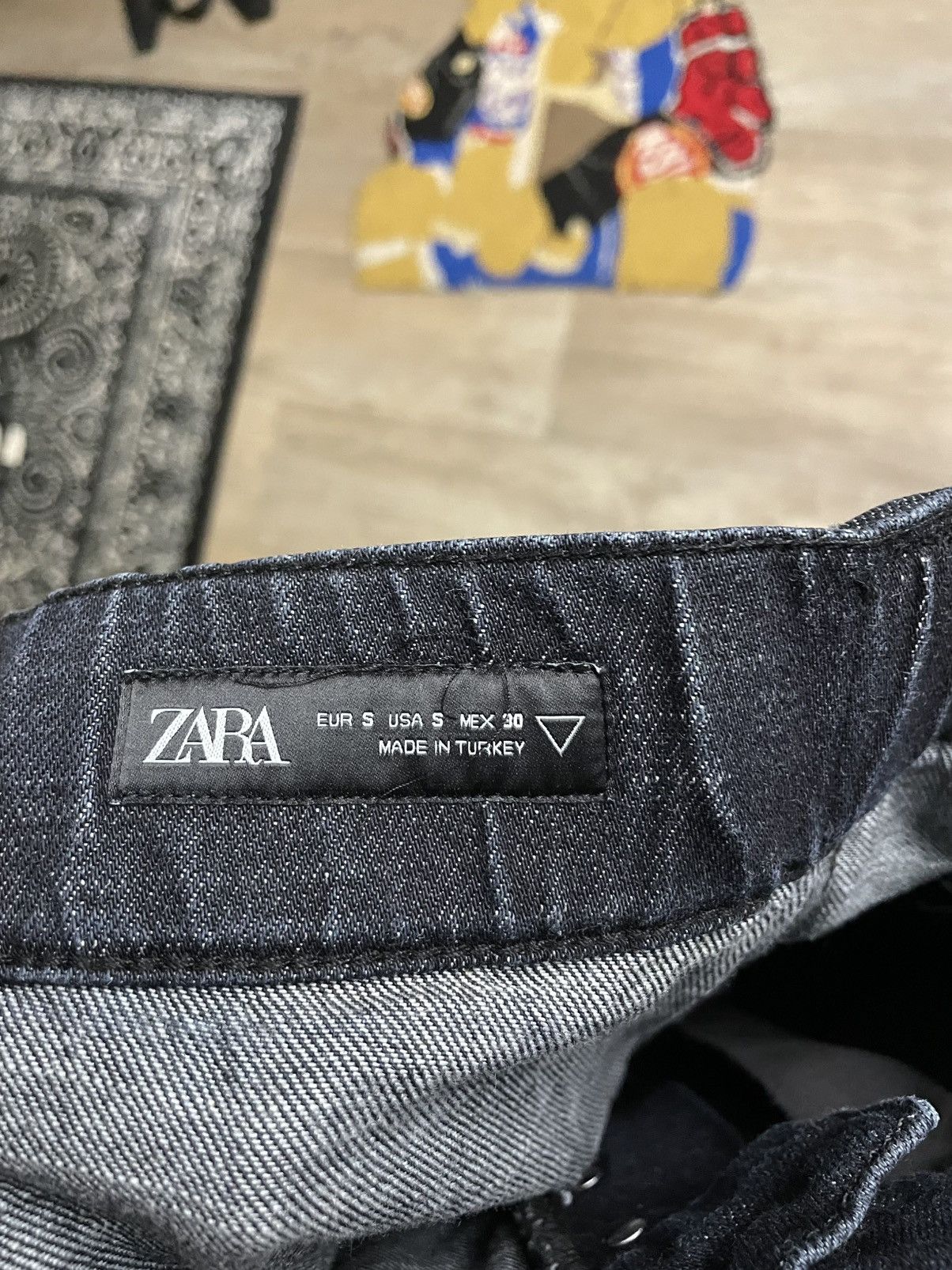 Zara Zara Baggy Denim Japanese Style Trousers Size US 29 - 3 Thumbnail