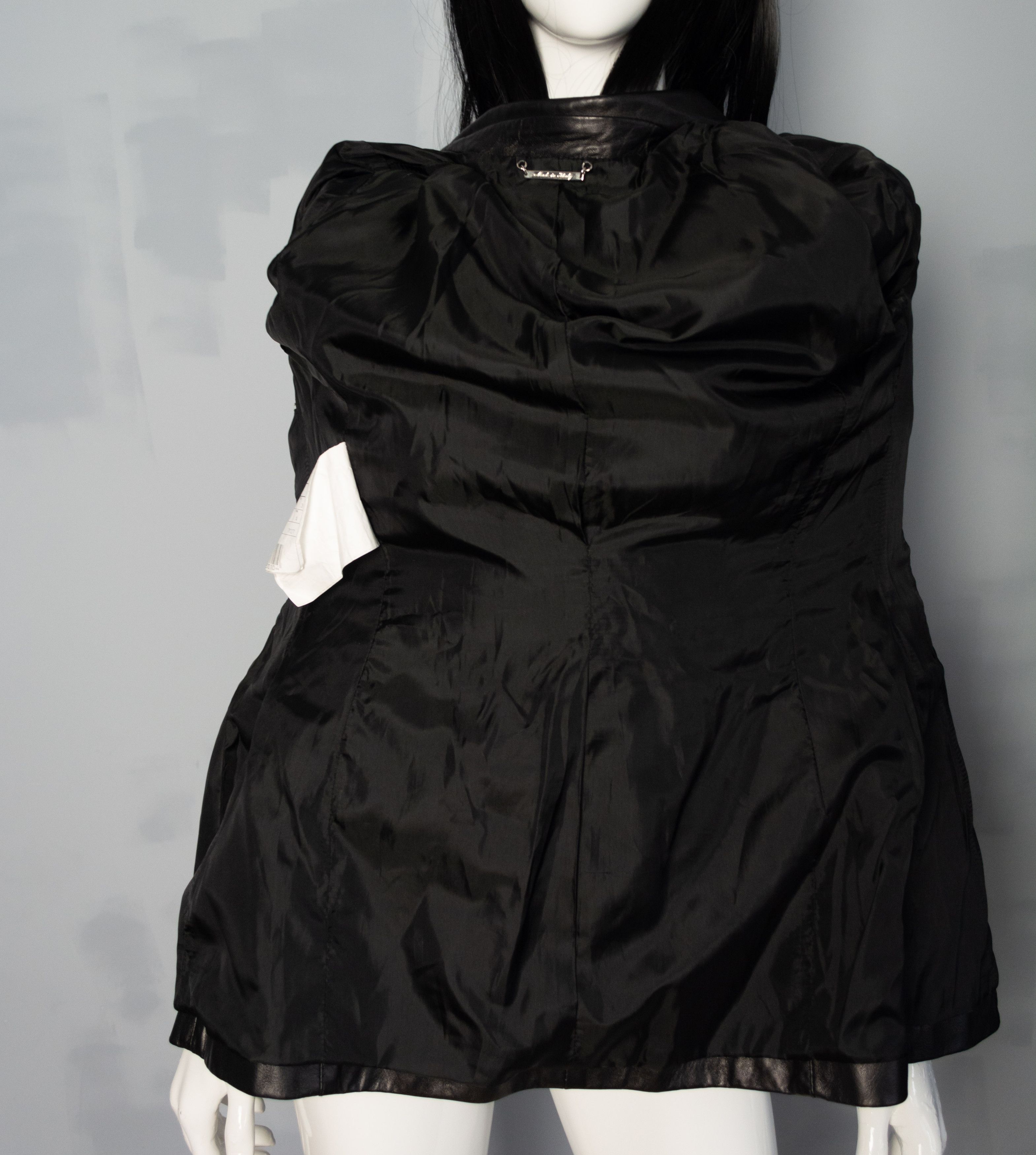 Gianfranco Ferre Gianfranco Ferré black sheepskin jacket Size S / US 4 / IT 40 - 9 Thumbnail
