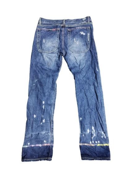 Issey Miyake × Tsumori Chisato Tsumori Chisato Embroidery Denim Jeans Size US 31 - 2 Thumbnail