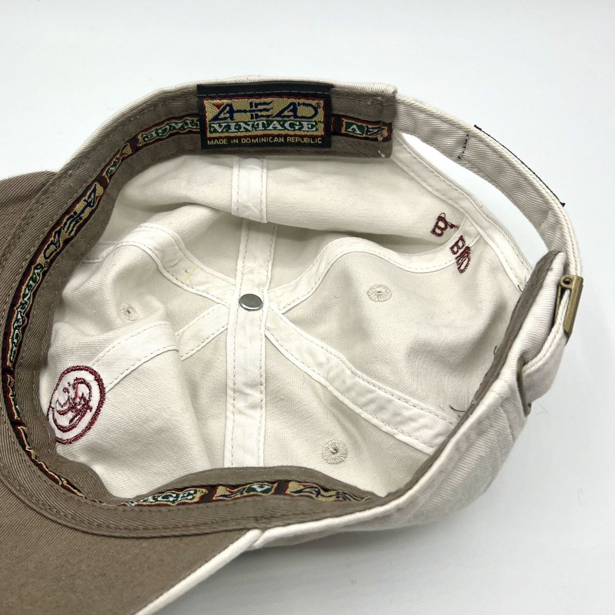 Vintage 4Head Vintage Embroidered Golf Logo Adjustable Hat Size ONE SIZE - 3 Thumbnail
