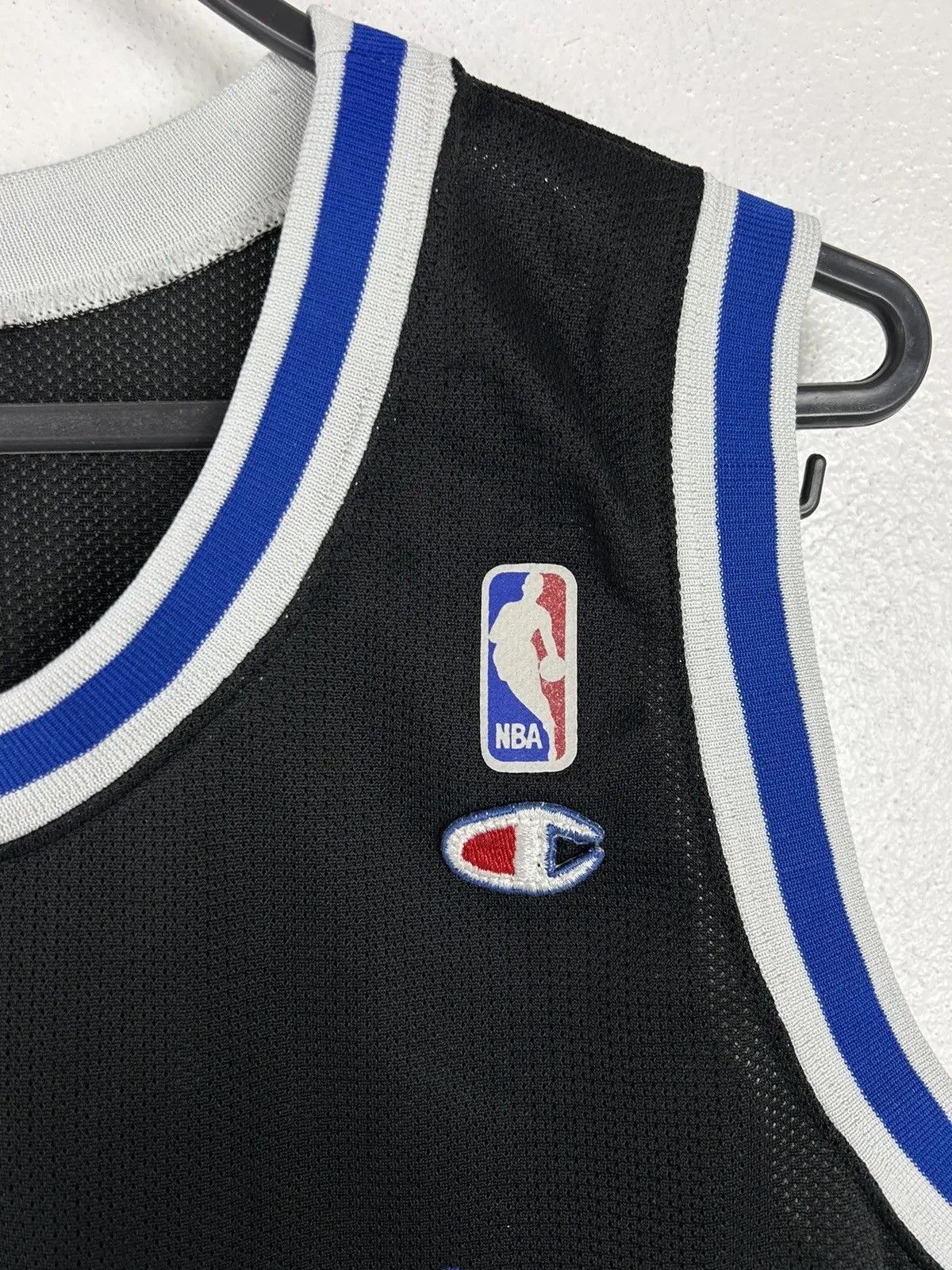 Champion 90s Vintage Orlando Magic #32 Shaquille O'neal NBA Jersey Size US XL / EU 56 / 4 - 4 Thumbnail