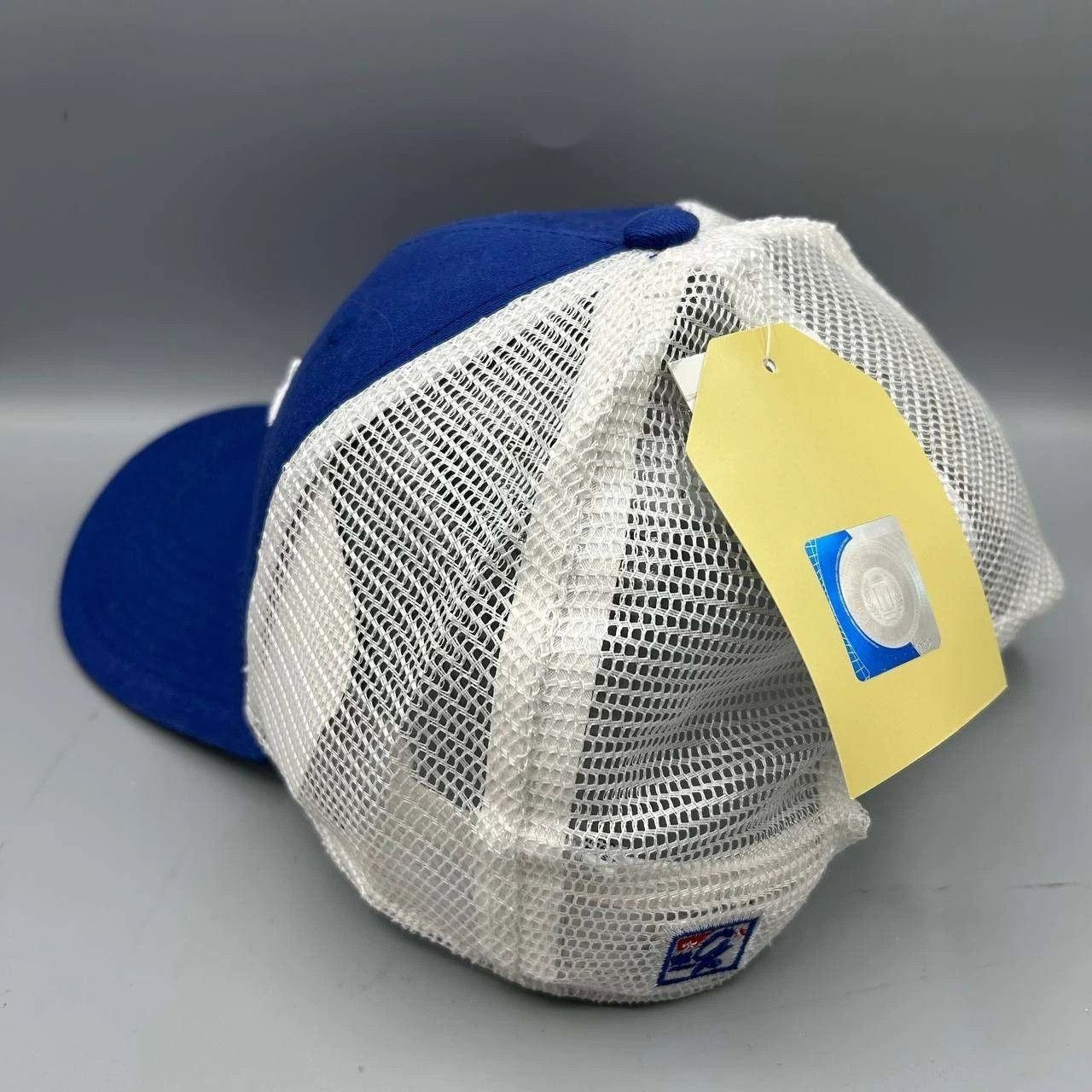 The Game Kansas Jayhawks NCAA Trucker Hat Men Blue White Snap Back Size ONE SIZE - 6 Thumbnail