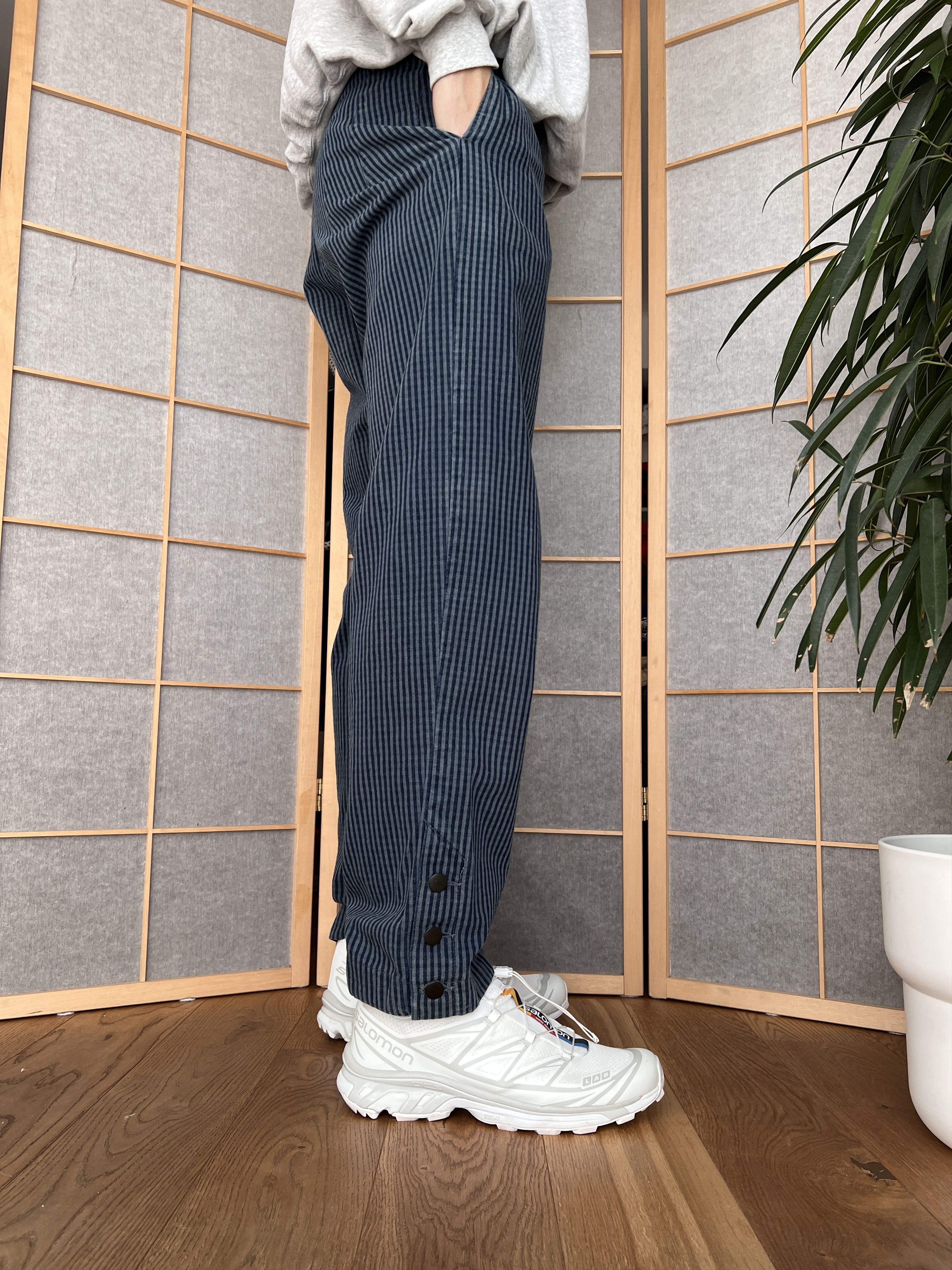 Joe Casely Hayford London UK British designer high rise pant