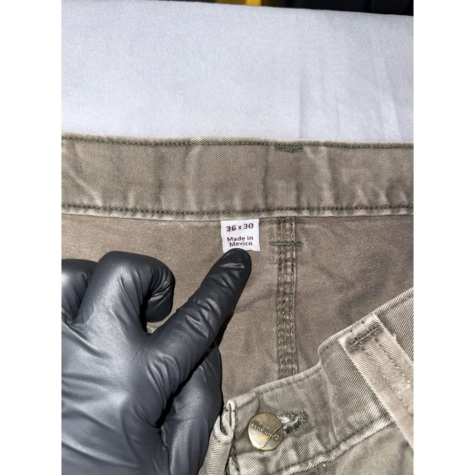 Carhartt Carhartt Pants Mens 36x30 Beige Canvas Carpenter Workwear Utility Cargo Size US 36 / EU 52 - 4 Thumbnail