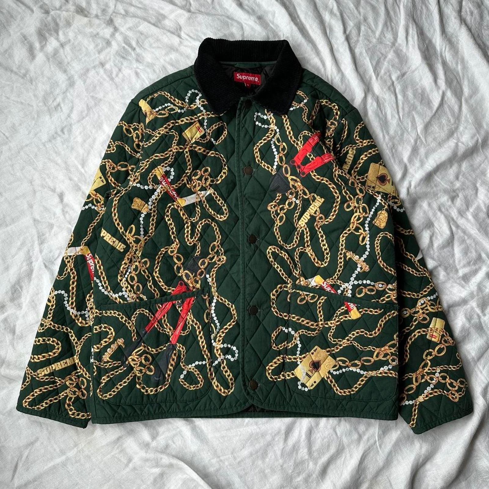 Supreme Supreme Quilted Work Jacket Blimp World is Yours 2012 M