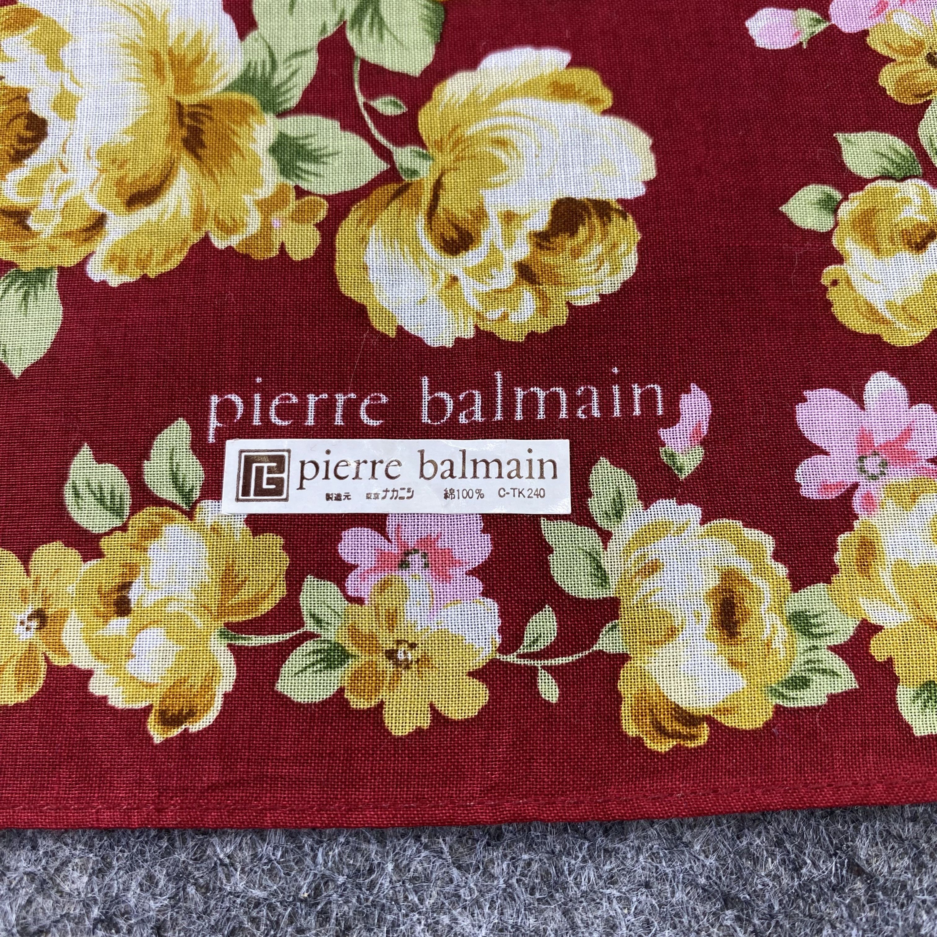 Pierre Balmain × Vintage Pierre Balmain Handkerchief / Bandana / NeckerchiefB1388 Size ONE SIZE - 5 Thumbnail