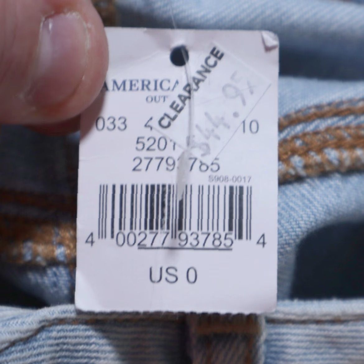 Vintage **Blue Women's American Eagle Zip Fly Cotton Denim Skirt 0** User: **Blue Women's American Eagle Zip Fly Cotton Denim Skirt Size 0** Size 25" / US 0 / IT 36 - 5 Thumbnail