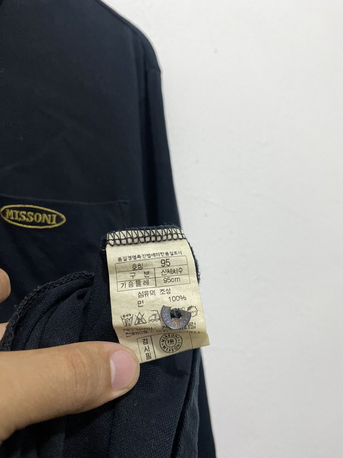 Missoni Missoni Pocket Long Sleeve Polos Size US M / EU 48-50 / 2 - 5 Thumbnail