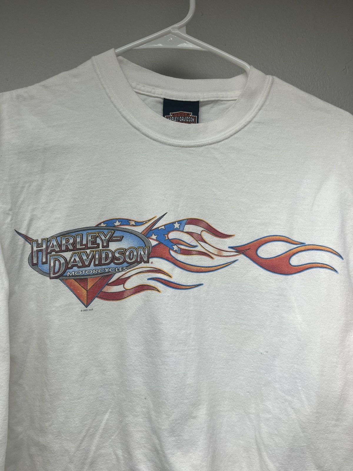 Harley Davidson 01 Harley Davidson USA Flag Flame Daytona Beach Longsleeve Size US M / EU 48-50 / 2 - 5 Thumbnail