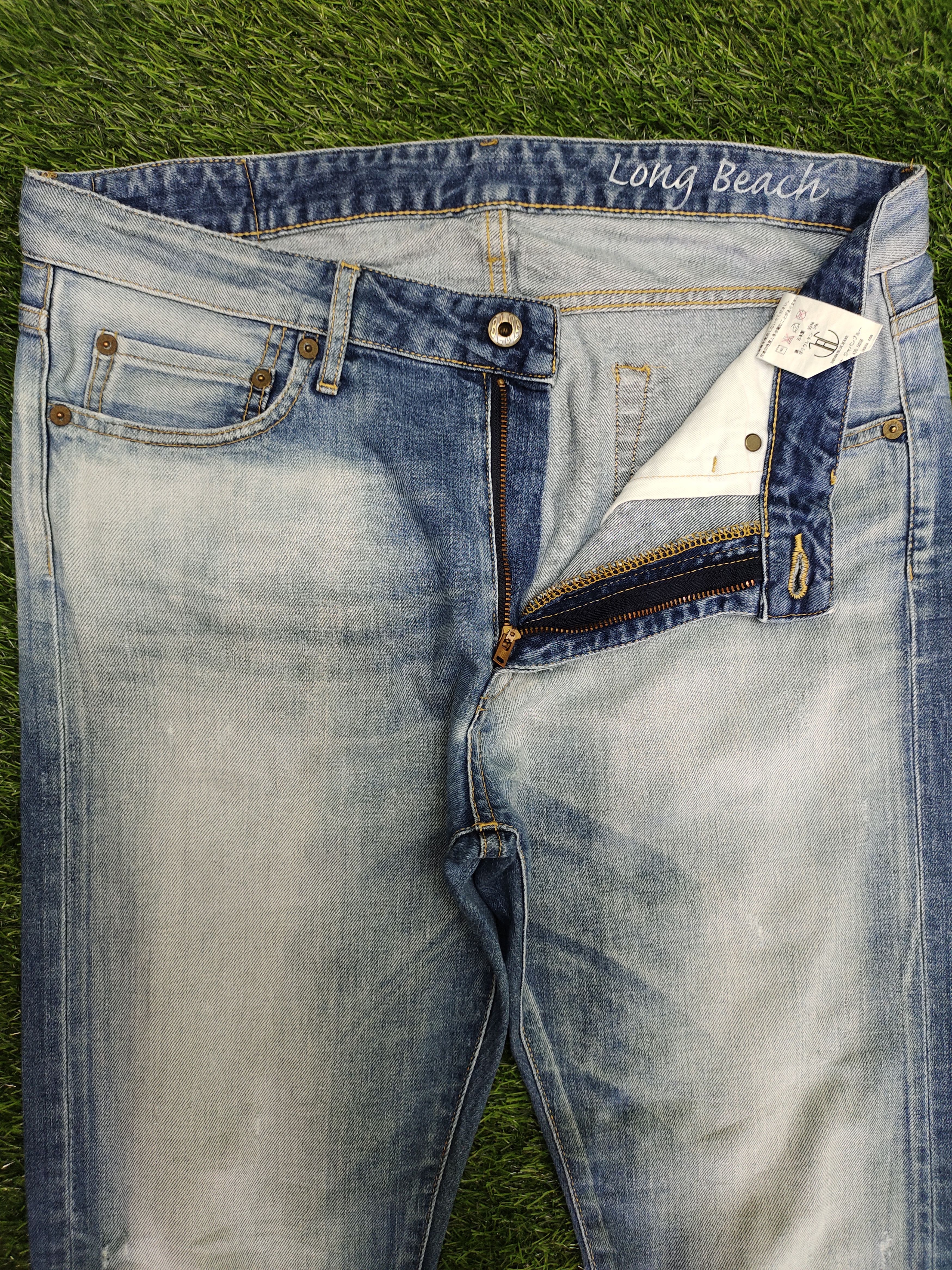 Japan Blue Japan Blue 'Long Beach' Denim Pants Straight Tight Size US 32 / EU 48 - 15 Thumbnail
