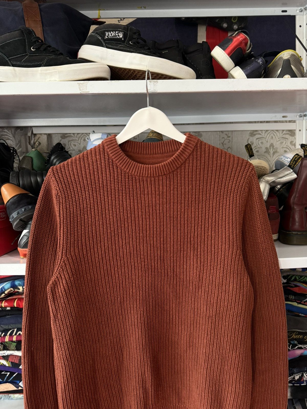 Folk Folk Sweater Wool Old money Size US L / EU 52-54 / 3 - 2 Thumbnail