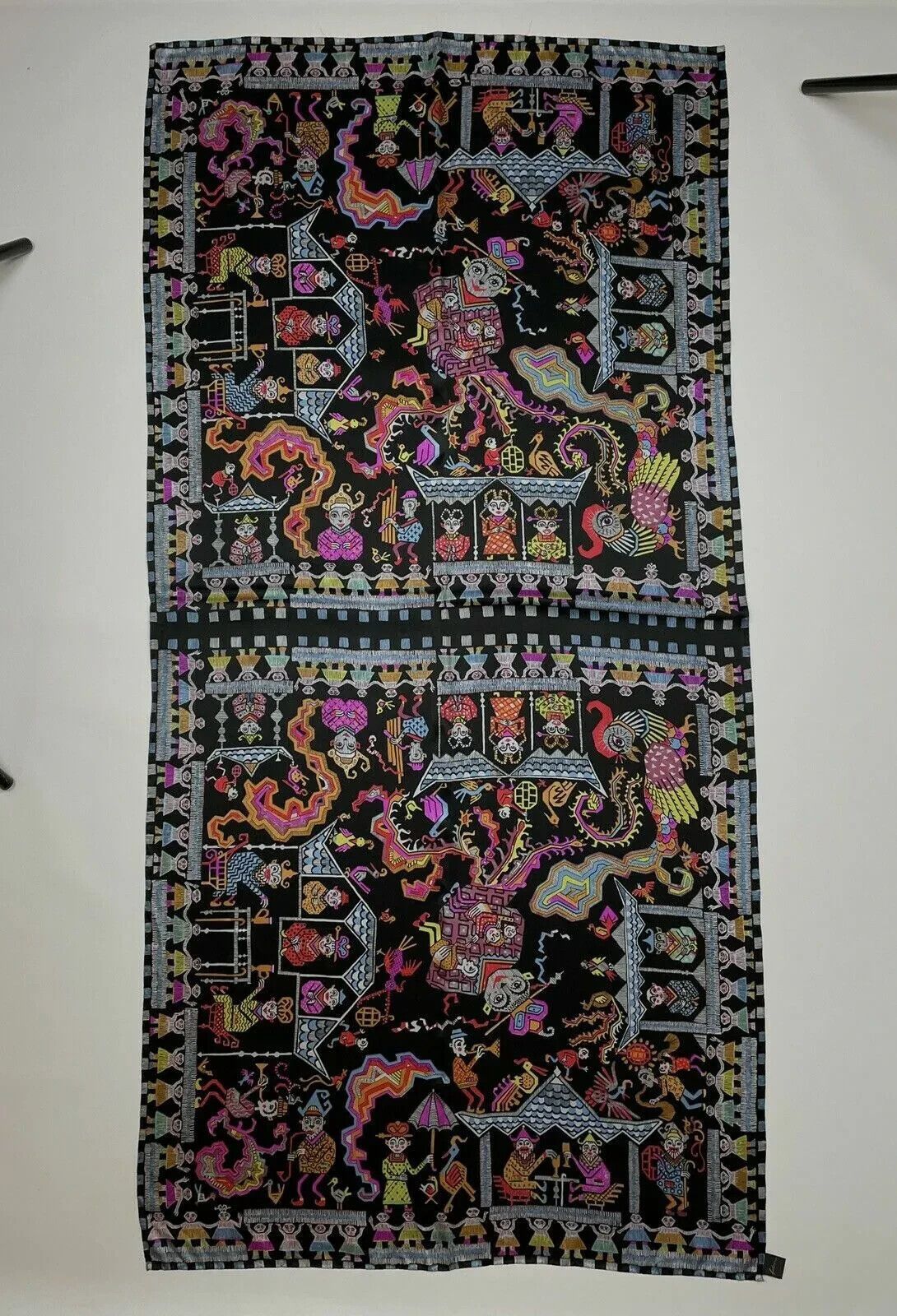 Other Fabric Hand Made Switzerland Pure Silk Printed Scarf Size ONE SIZE - 1 Thumbnail