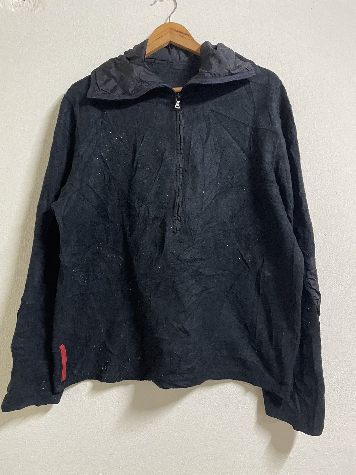 Prada FW1999 Prada Sport Black Ninja Half Zipper Size US XL / EU 56 / 4 - 3 Thumbnail