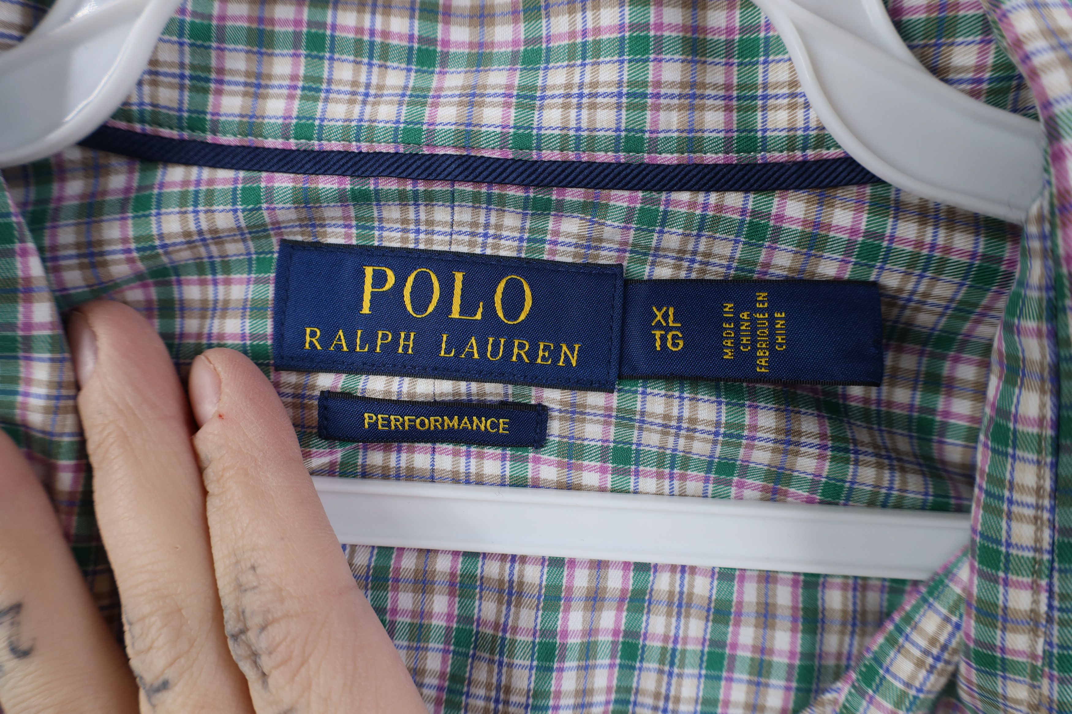Ralph Lauren Ralph Lauren Flannel Collared Button Shirt Plaid Size US XL / EU 56 / 4 - 6 Thumbnail