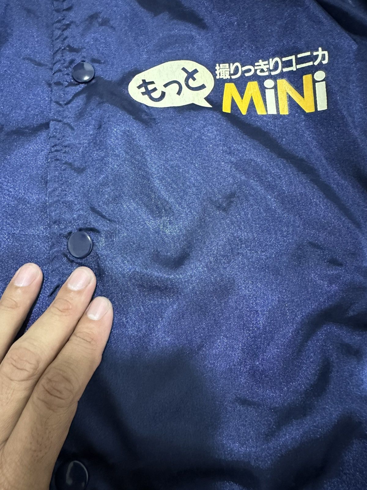 Japanese Brand × Vintage Vintage 90’s Konica Camera Mini Nylon Jacket Promo Design Size US M / EU 48-50 / 2 - 5 Thumbnail