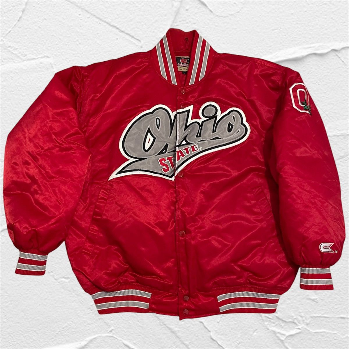 Colosseum Athletics Ohio State Satin Bomber Jacket Buckeyes Colosseum Size US L / EU 52-54 / 3 - 1 Thumbnail