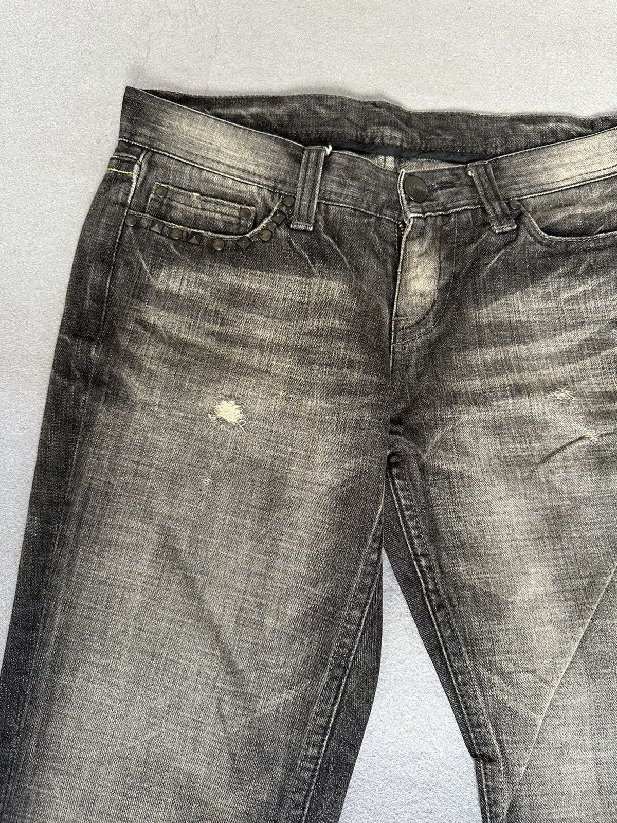 Japanese Brand FLARE The Murder License Denim Size US 31 - 7 Thumbnail