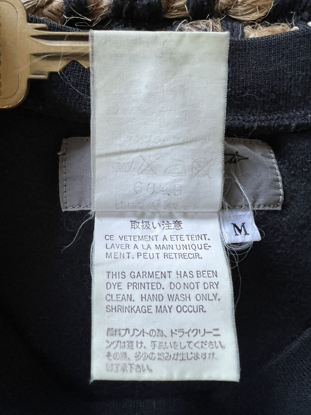 Yohji Yamamoto Yohji Yamamoto Pour Homme AW94 Skeleton Printed Longsleeve Size US M / EU 48-50 / 2 - 5 Thumbnail
