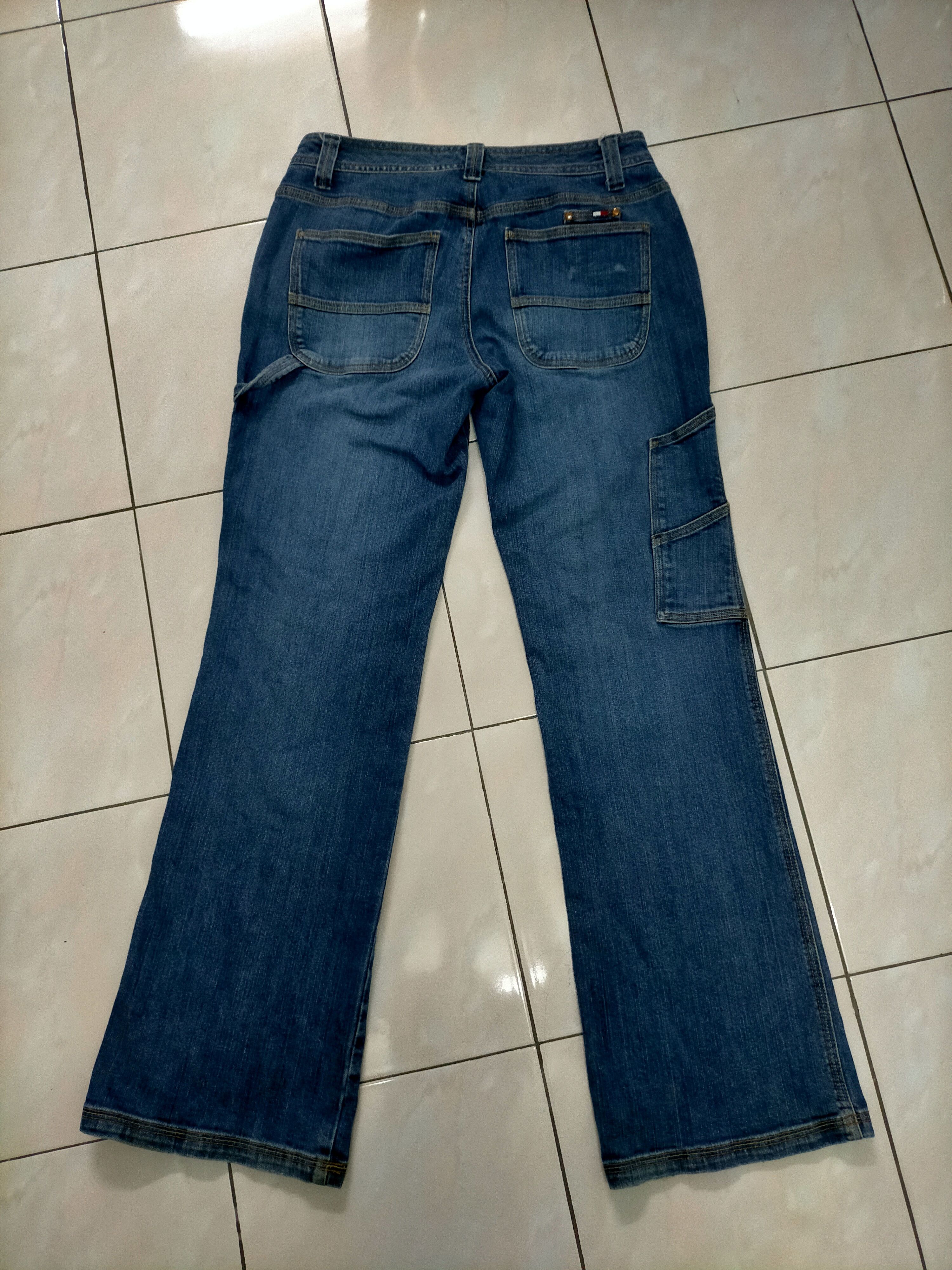 image of Tommy Hilfiger Carpenter Flare Jeans in Blue, Men's (Size 32)