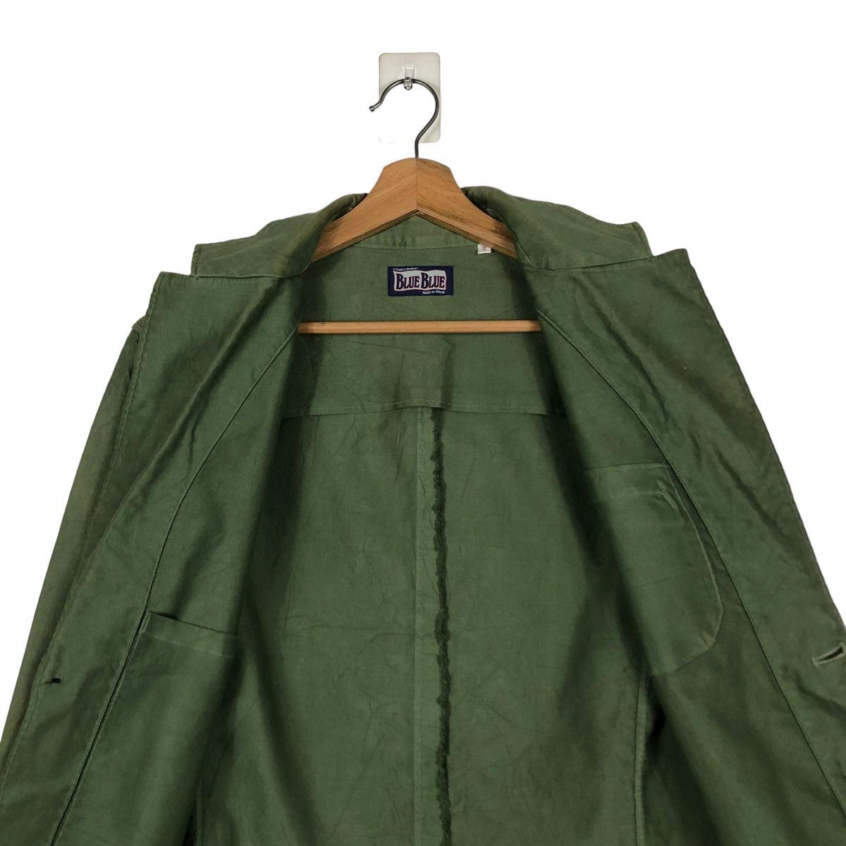 Blue Blue Japan 🔥VINTAGE CHORE WORK JACKET BLUE BLUE JAPAN ARIGATO Size US M / EU 48-50 / 2 - 14 Thumbnail