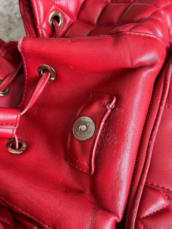 Moschino Love Moschino Red Bag Leather Size ONE SIZE - 7 Thumbnail