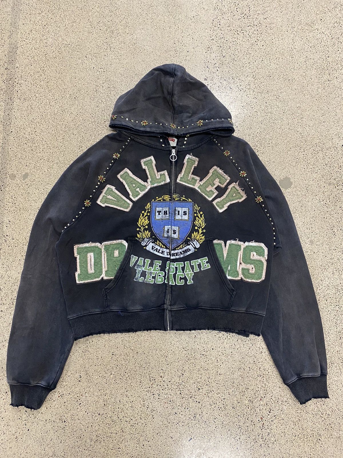 Vale 💀Vale Black Gem Zip Up💀 Size US XXL / EU 58 / 5 - 1 Thumbnail