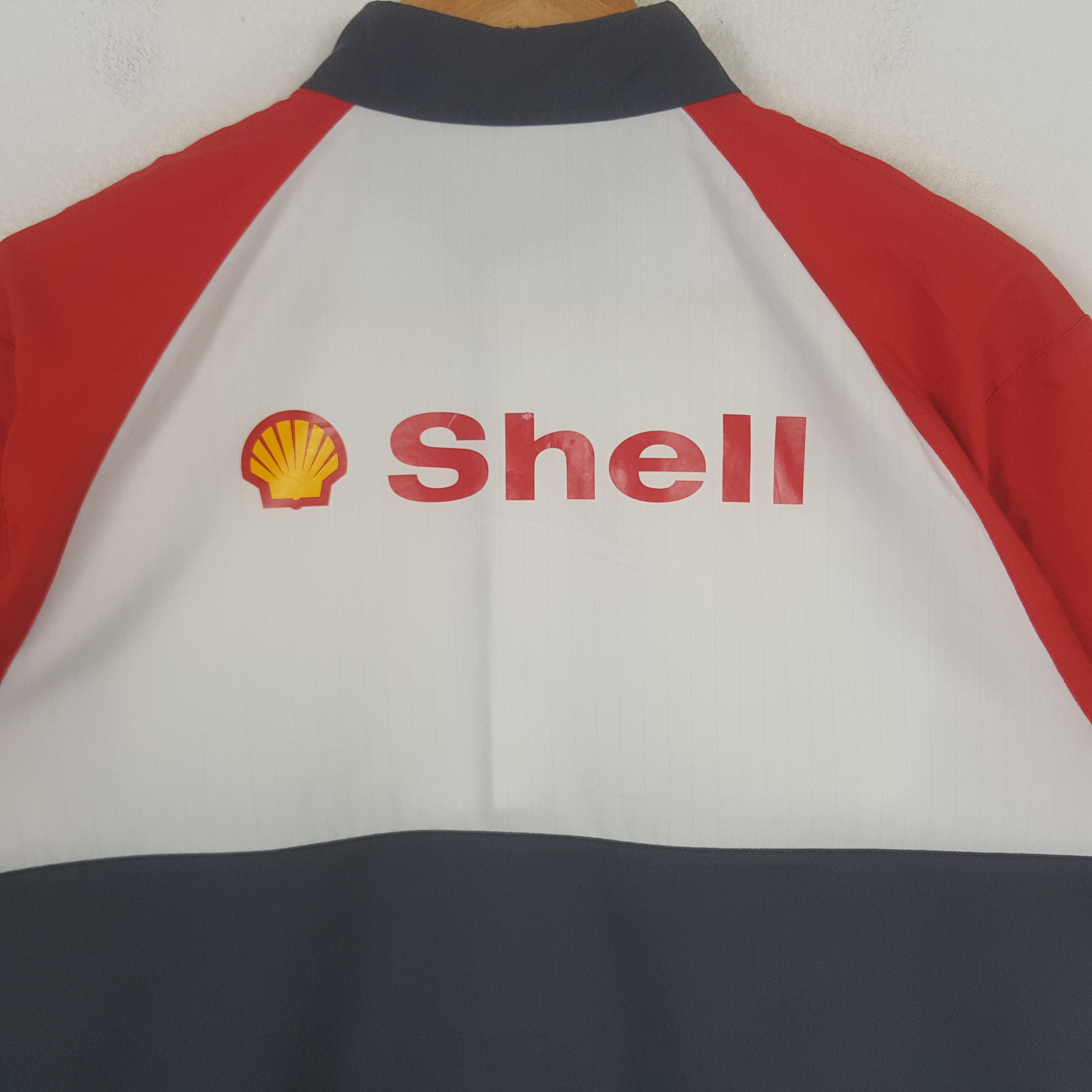 Vintage Vintage Shell Formula One Uniform Shirt Button Up C301N65 Size US L / EU 52-54 / 3 - 2 Thumbnail