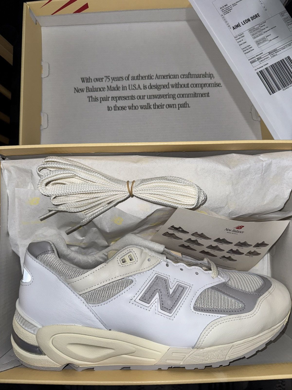 Aime Leon Dore × New Balance Aime Leon Dore x New Balance 990v2 Made in USA Teddy Santis Size US 12 / EU 45 - 6 Thumbnail