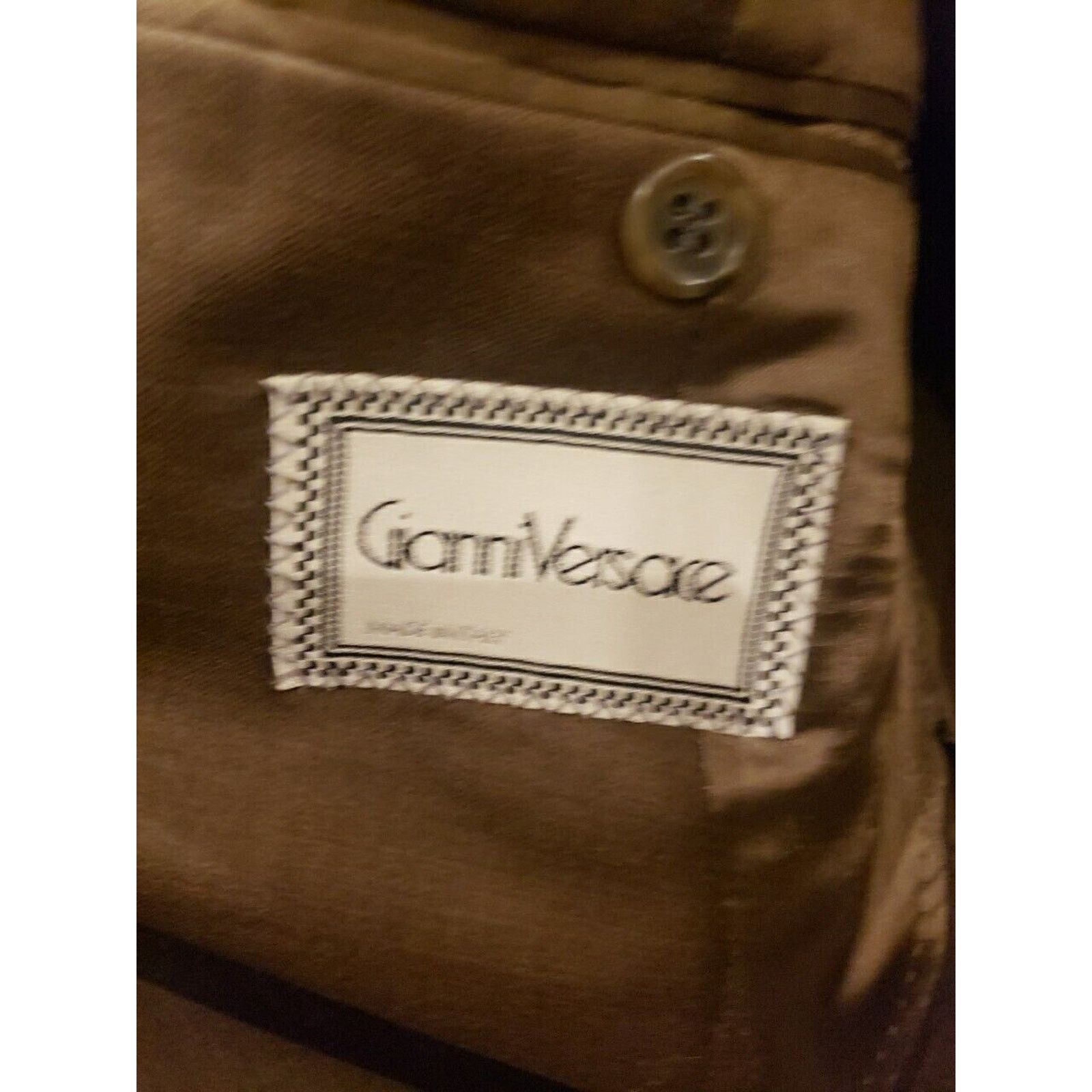Versace Gianni Versace blazer vintage Size US S / EU 44-46 / 1 - 4 Thumbnail