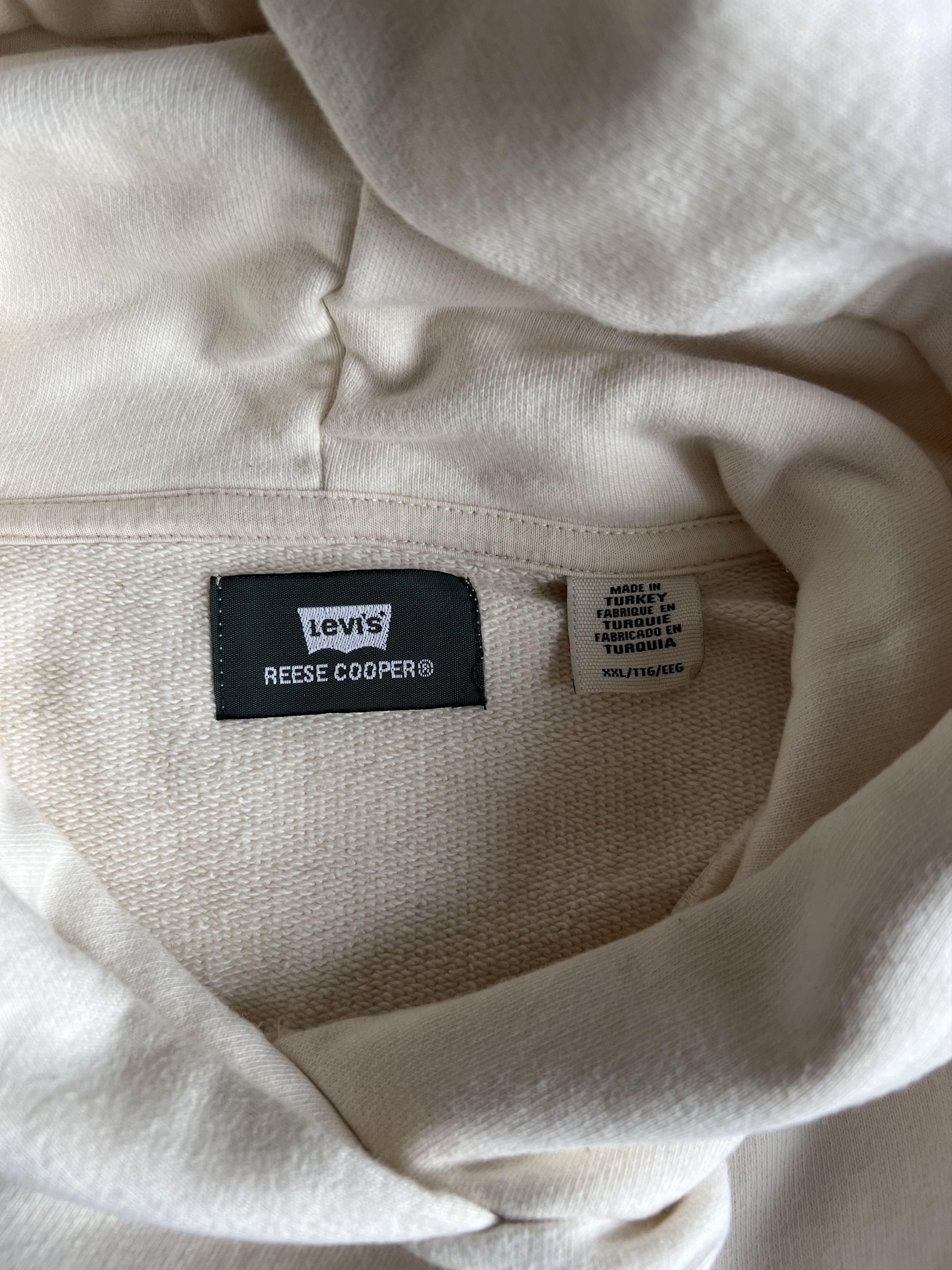Levi's × Reese Cooper Reese Cooper Levi's Hooded Sweatshirt in Natural Size US XXL / EU 58 / 5 - 9 Thumbnail