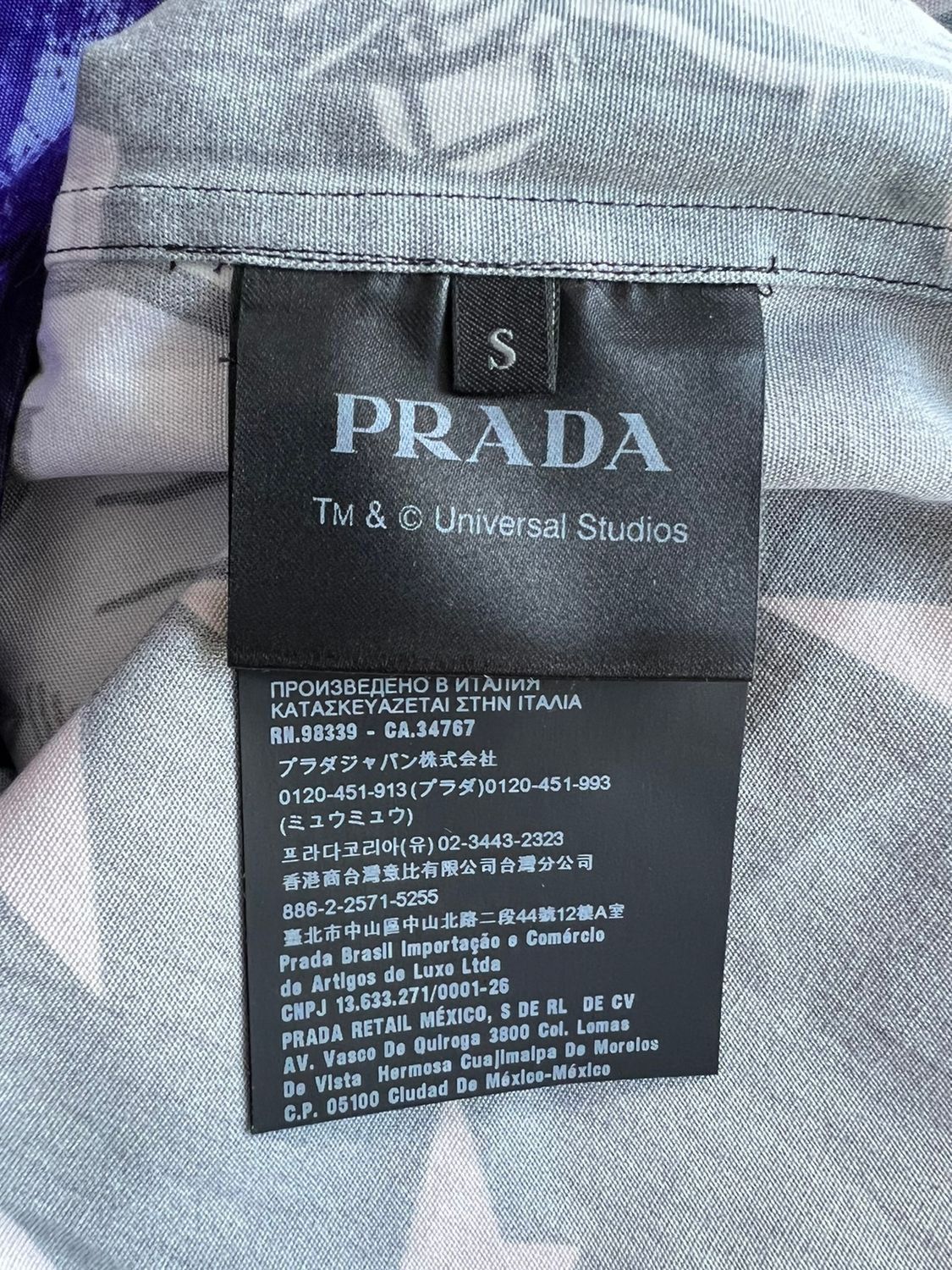 Prada Prada Frankenstein Double Match Bowling Shirt Size US S / EU 44-46 / 1 - 4 Thumbnail