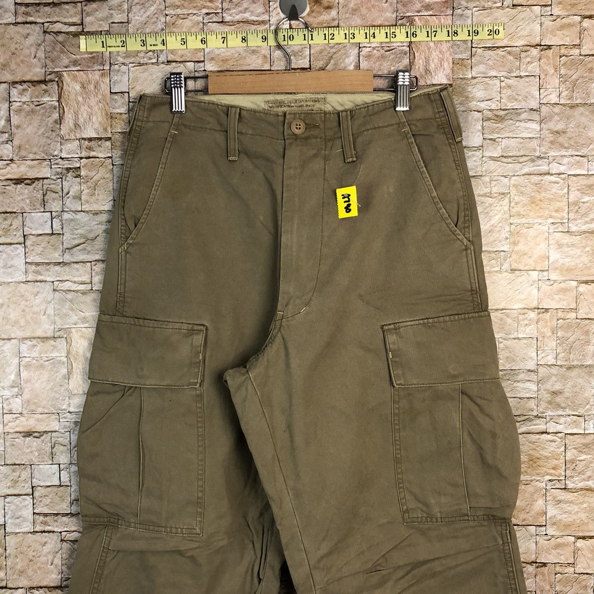 Japanese Brand Blue Way utility tactical Cargo Multipocket Pants #A740 Size US 29 - 5 Thumbnail