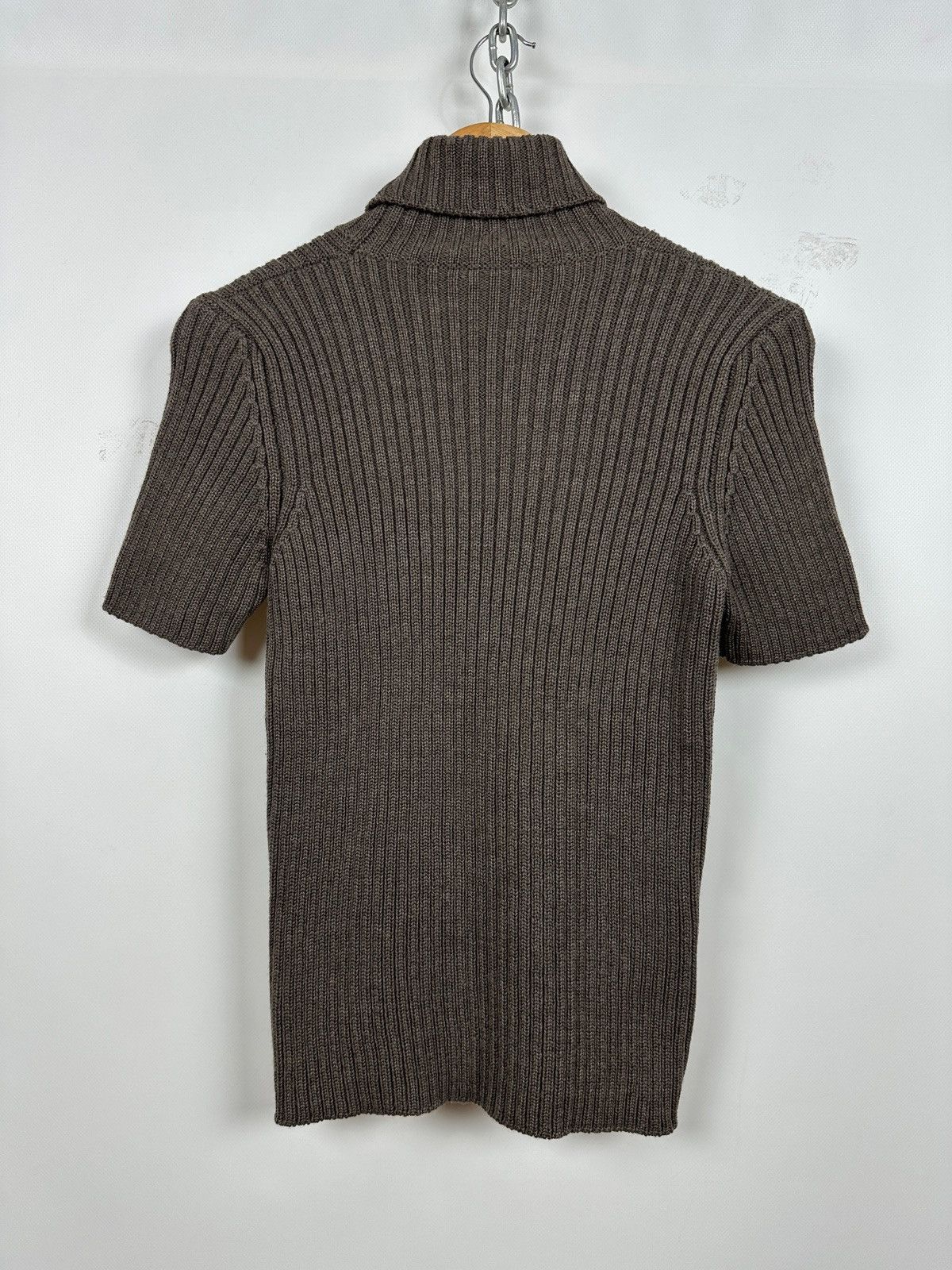 Prada Vintage Prada Sport Wool Knit Short Sleeve Sweater Size M / US 6-8 / IT 42-44 - 2 Thumbnail