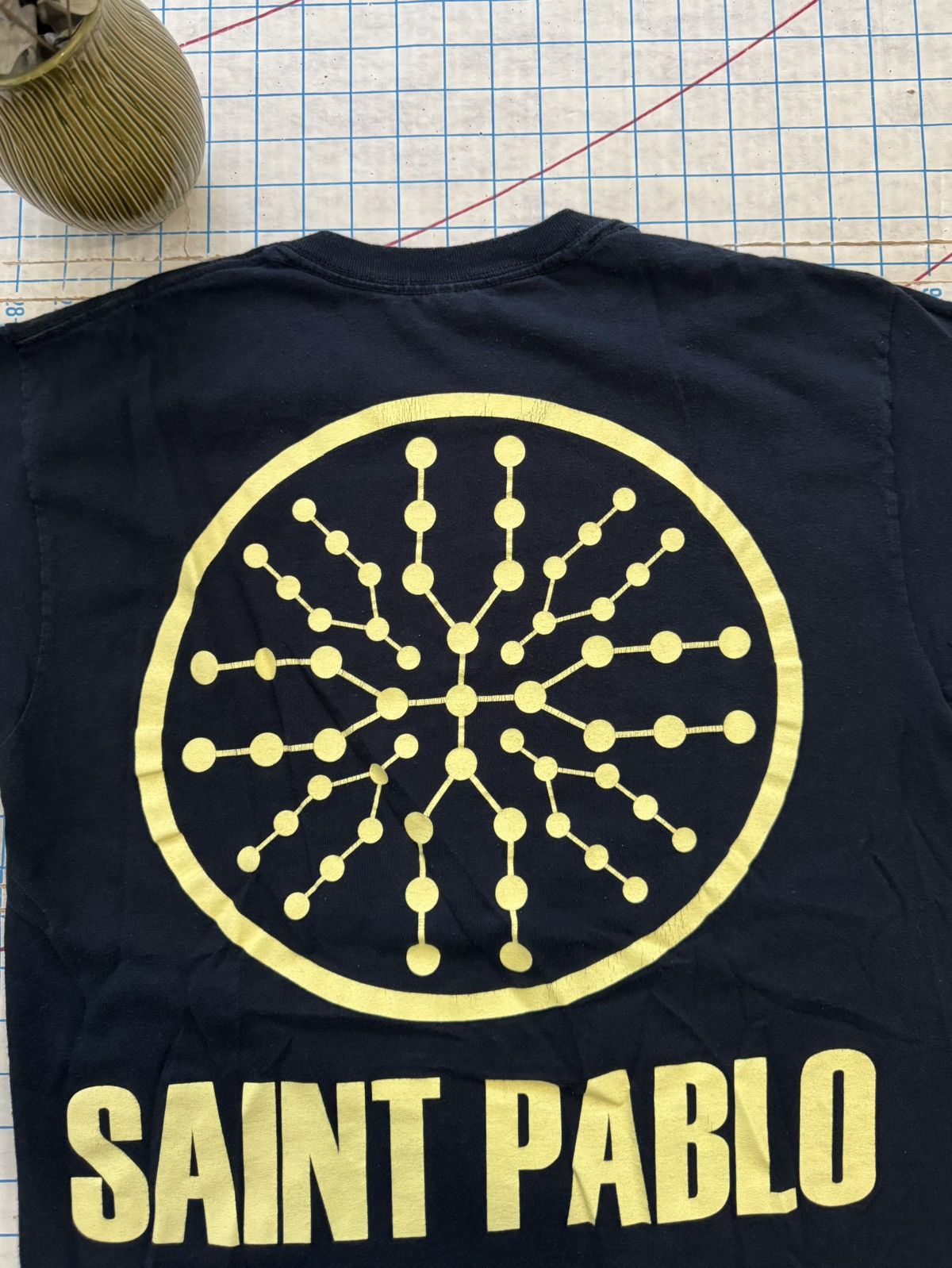 Kanye West Kanye West Saint Pablo Tee Black Size Medium Size US M / EU 48-50 / 2 - 4 Thumbnail