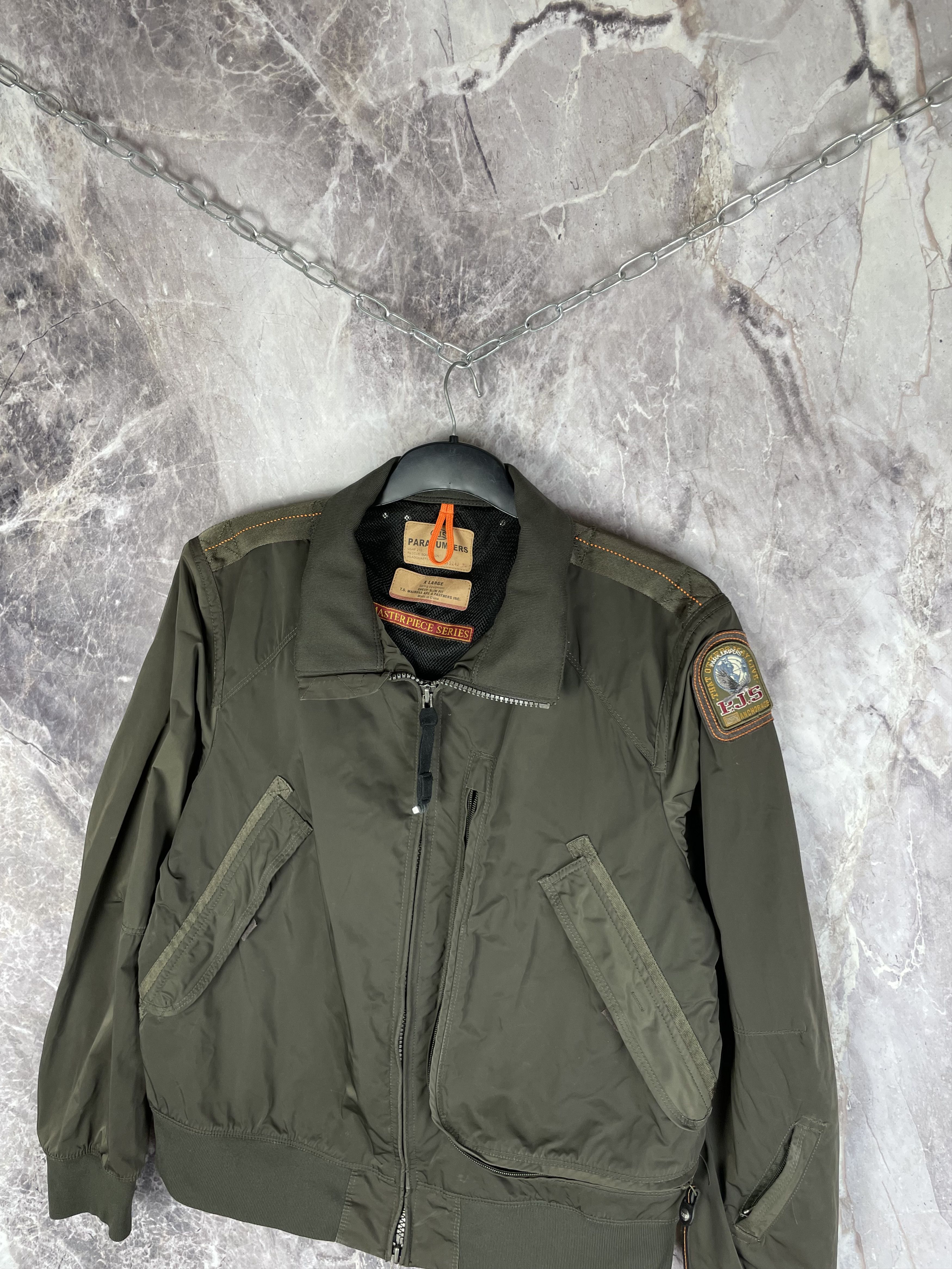 Parajumpers Vintage Parajumpers Brigadier Bomber Jacket Size US XL / EU 56 / 4 - 2 Thumbnail