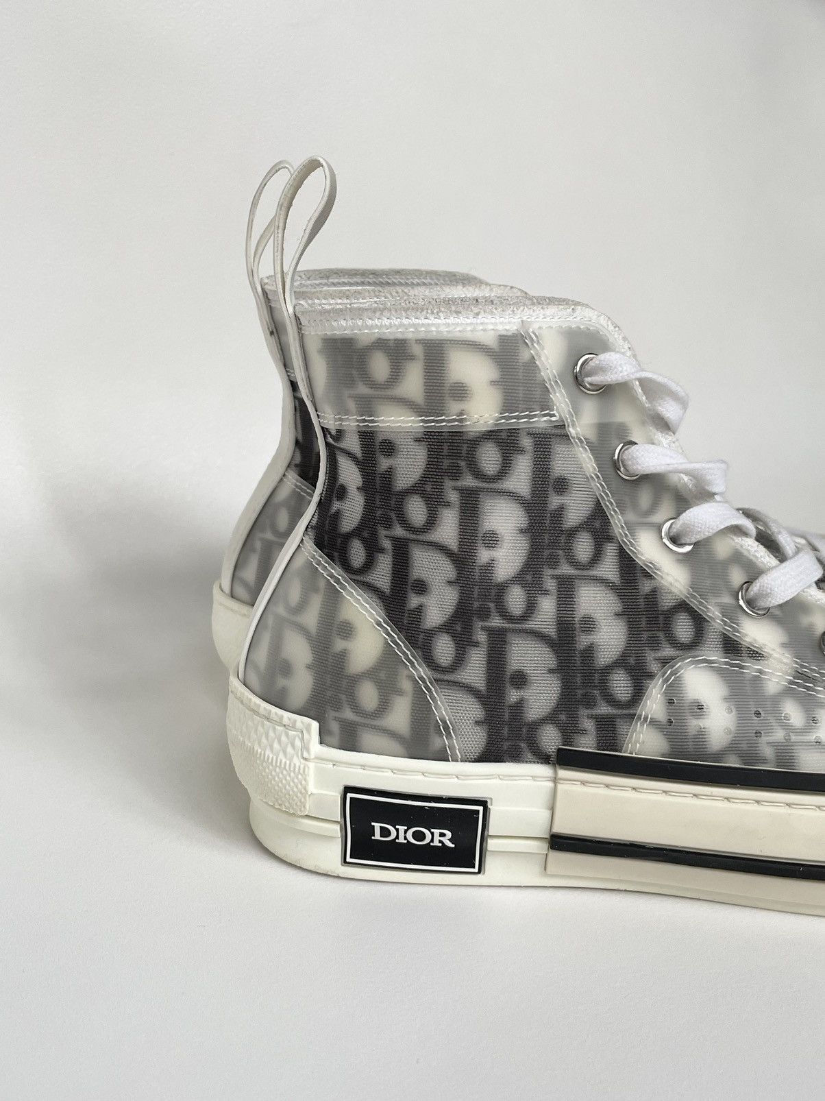 Dior Oblique Logo Print B23 Sneakers Size US 9 / IT 39 - 5 Thumbnail