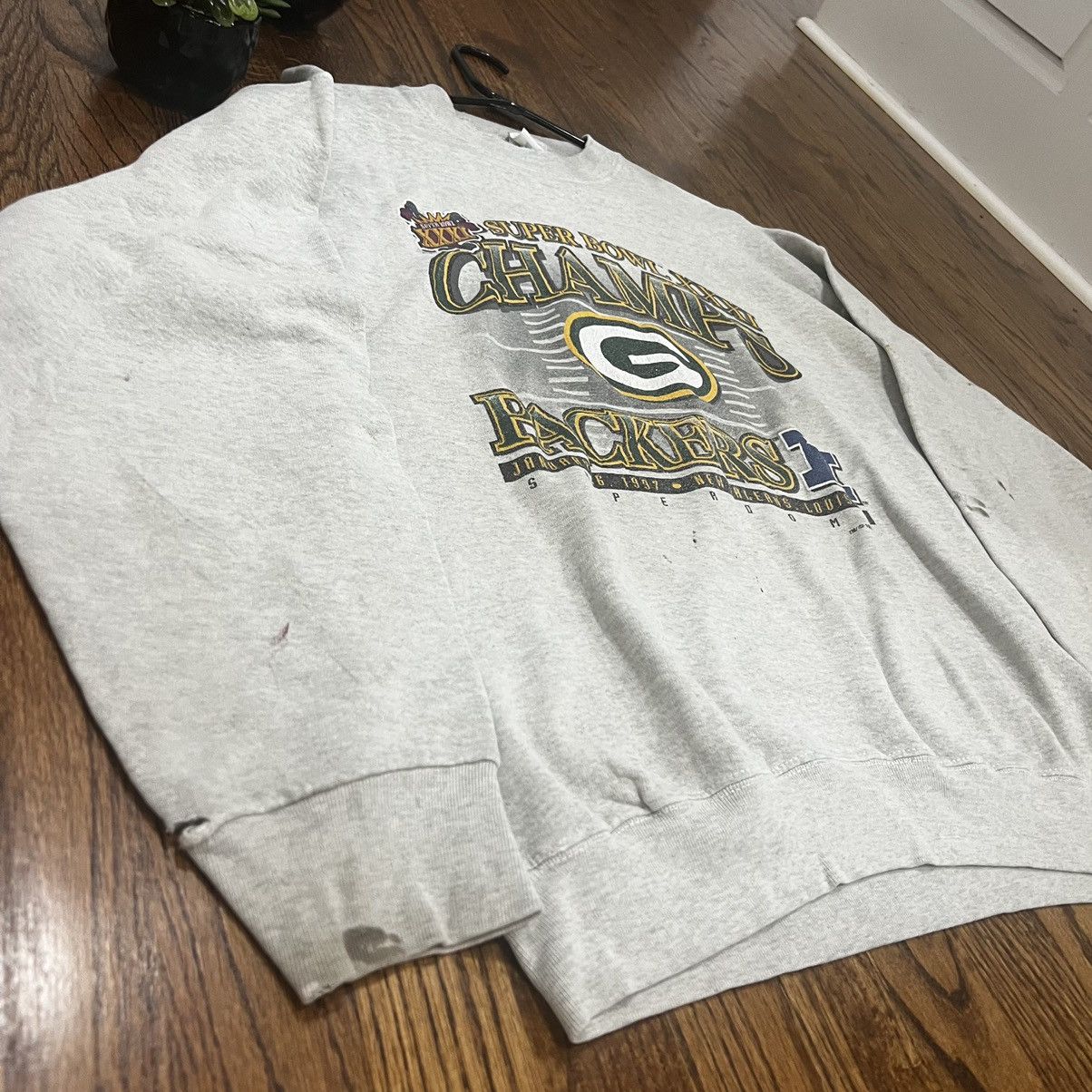 NFL 1997 VTG ARTEX GREENBAY PACKERS SUPERBOWL CHAMPS SWEATSHIRT Size US XL / EU 56 / 4 - 5 Thumbnail