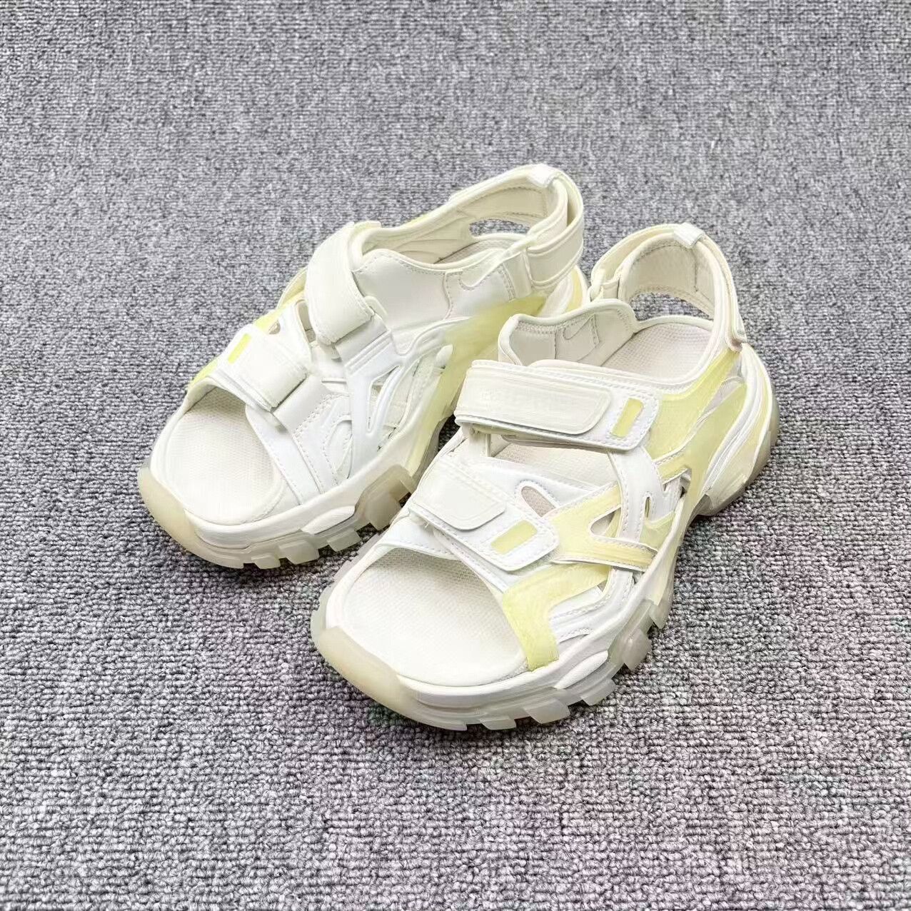 Balenciaga Balenciaga Track Velcro Strap Sandals Size US 5 / IT 35 - 1 Thumbnail